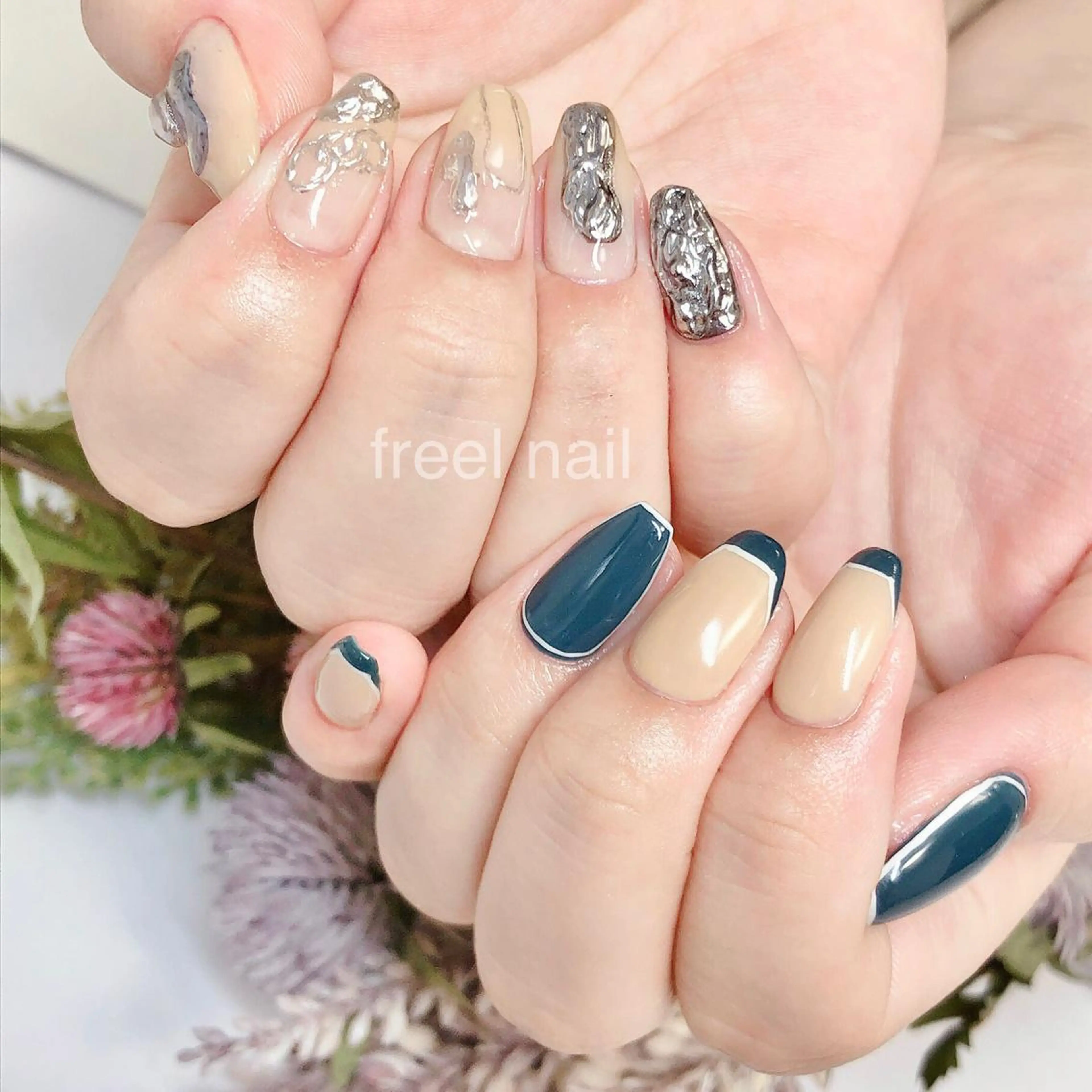 ネイル ハンドネイル freel Beautyのネイルデザイン