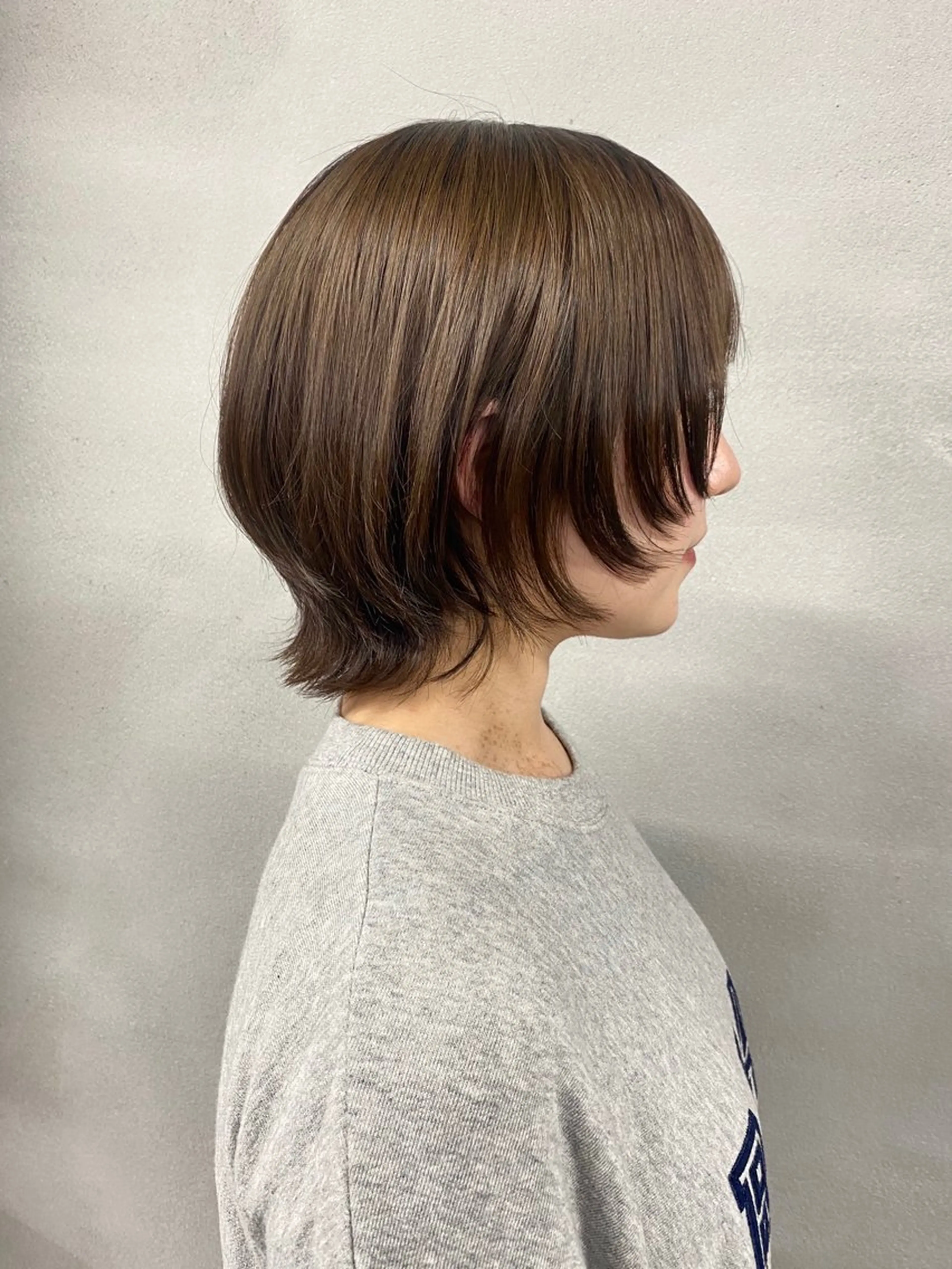 ショート カラー ベージュカラー デザインカラー グレージュ オリーブカラー オリーブグレージュ カット ヘアカラー トリートメント 柏 デザインカラー/ レイヤー🐣シオリのヘアスタイル