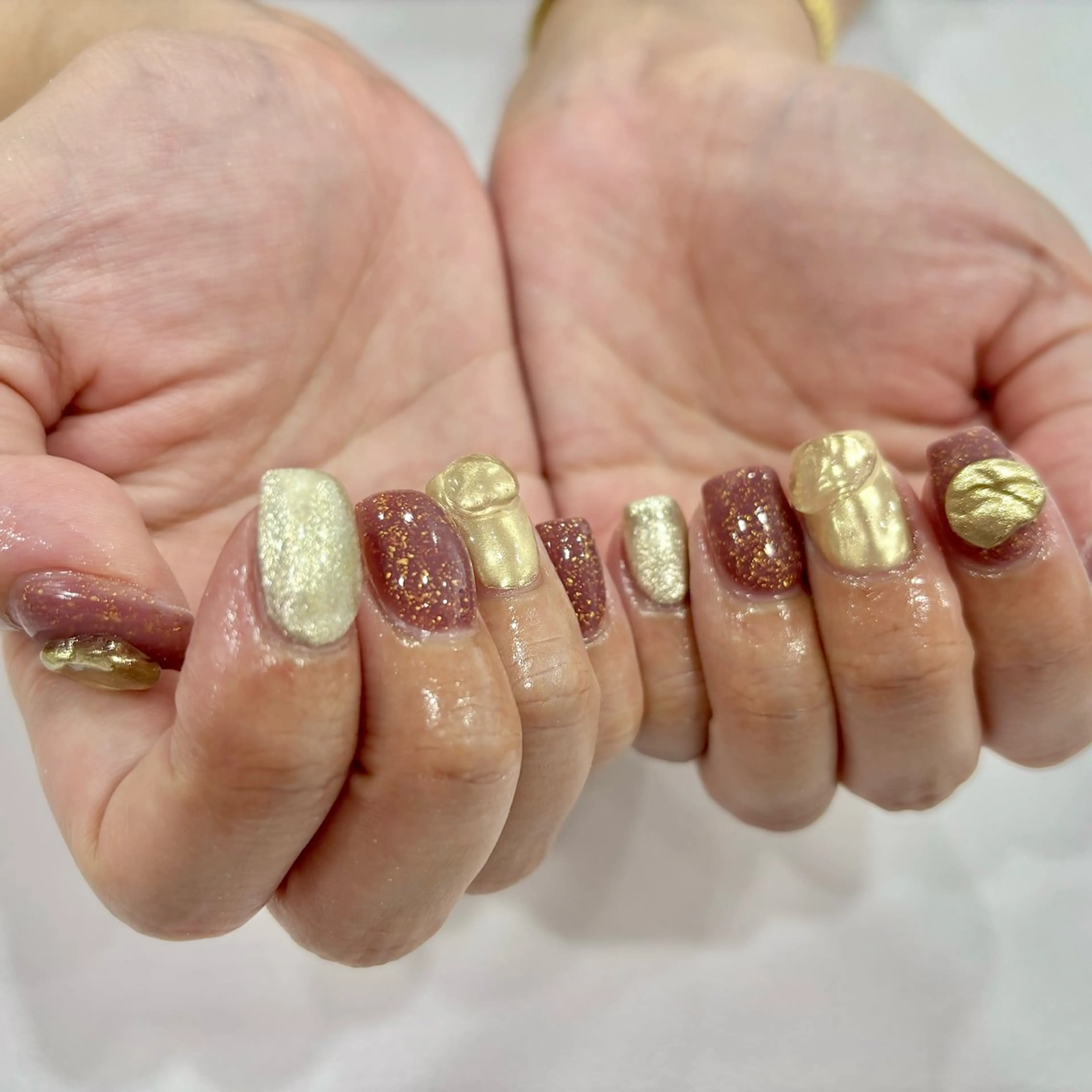 ネイル アートネイル ニュアンスネイル アンリッシュ池袋 小泉のネイルデザイン