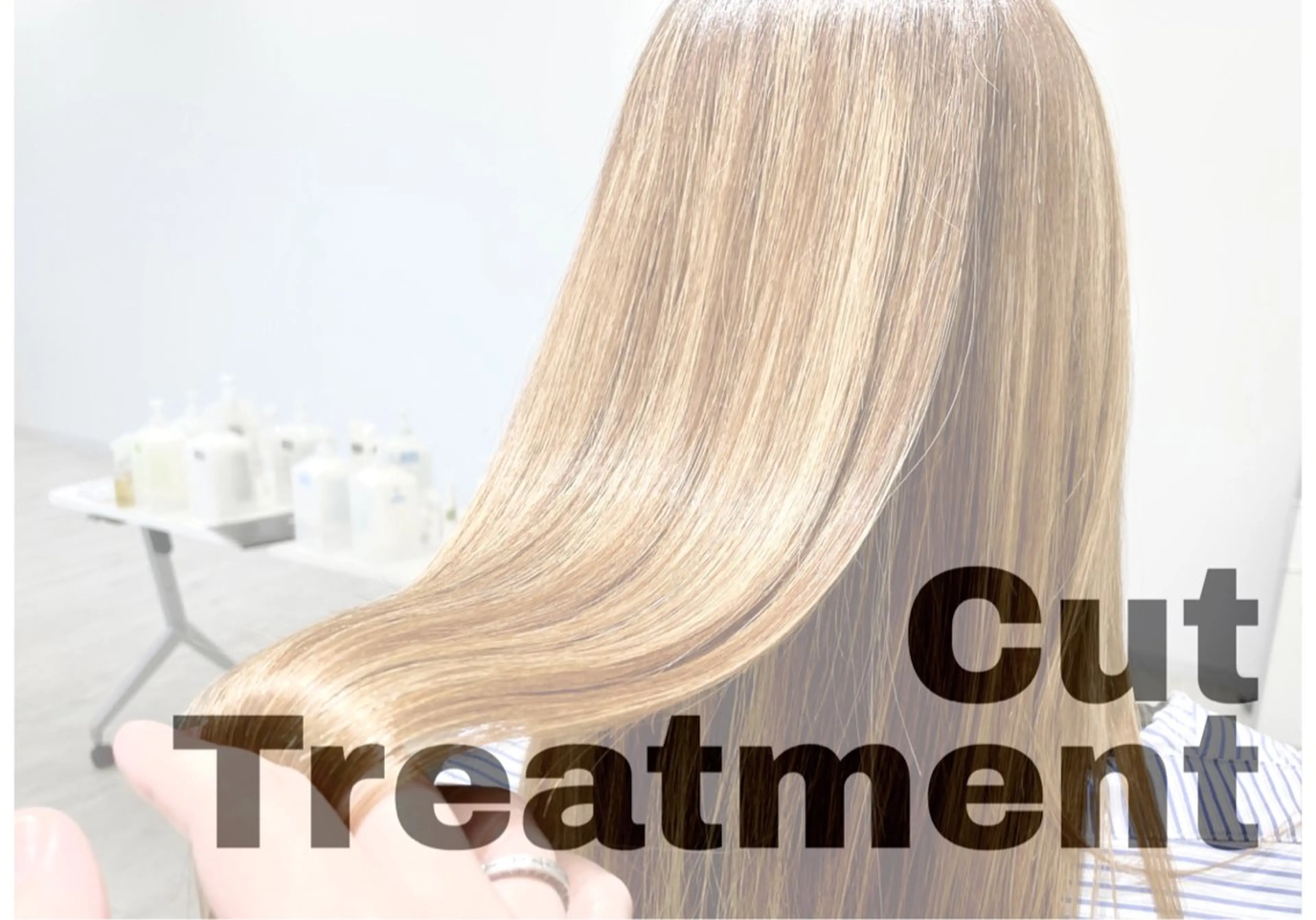 16,500⭐️髪質改善酸熱トリートメント＋Cutの写真