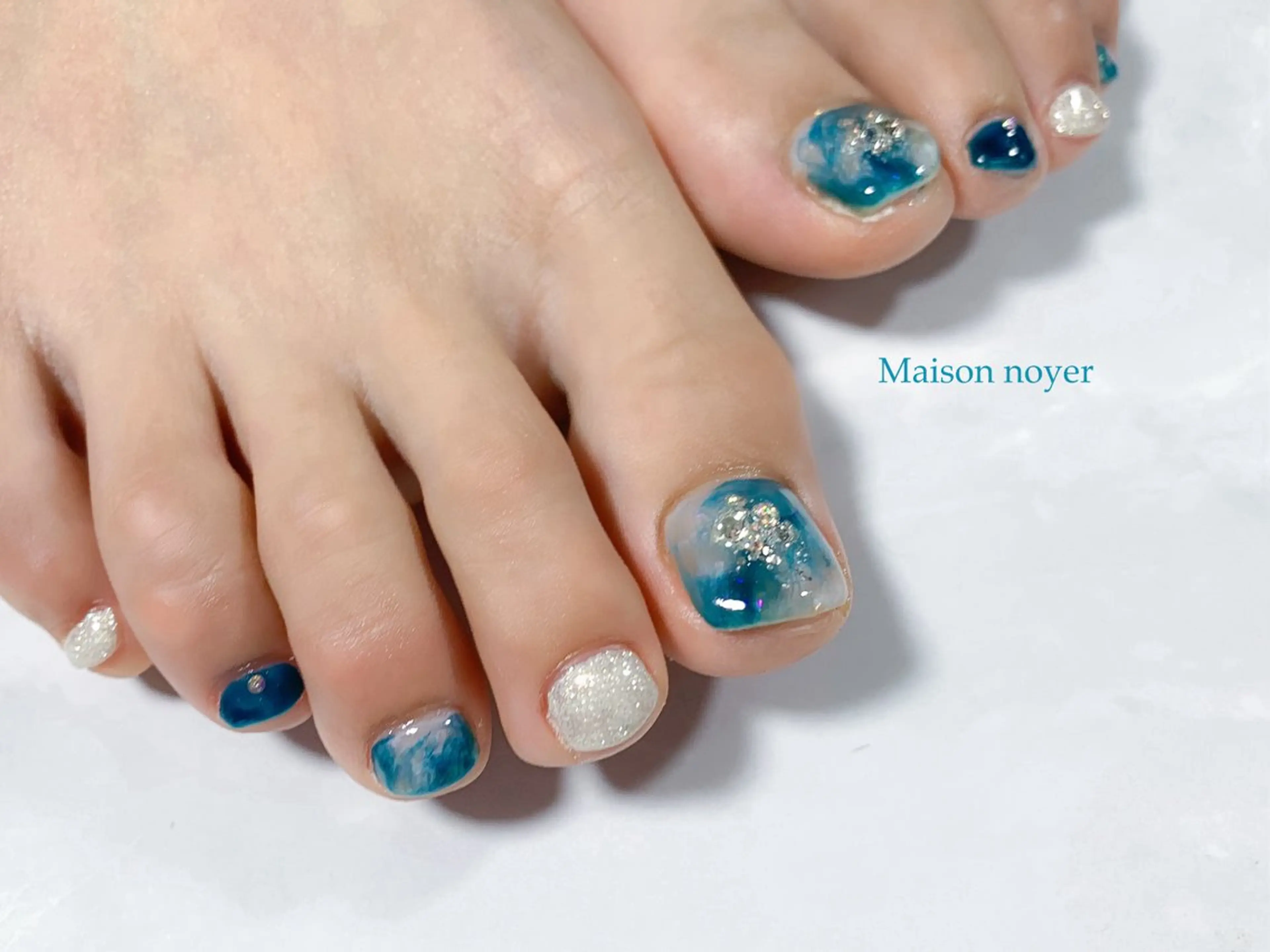 ネイル フットネイル Maison noyer所属・Maison noyerのネイルデザイン