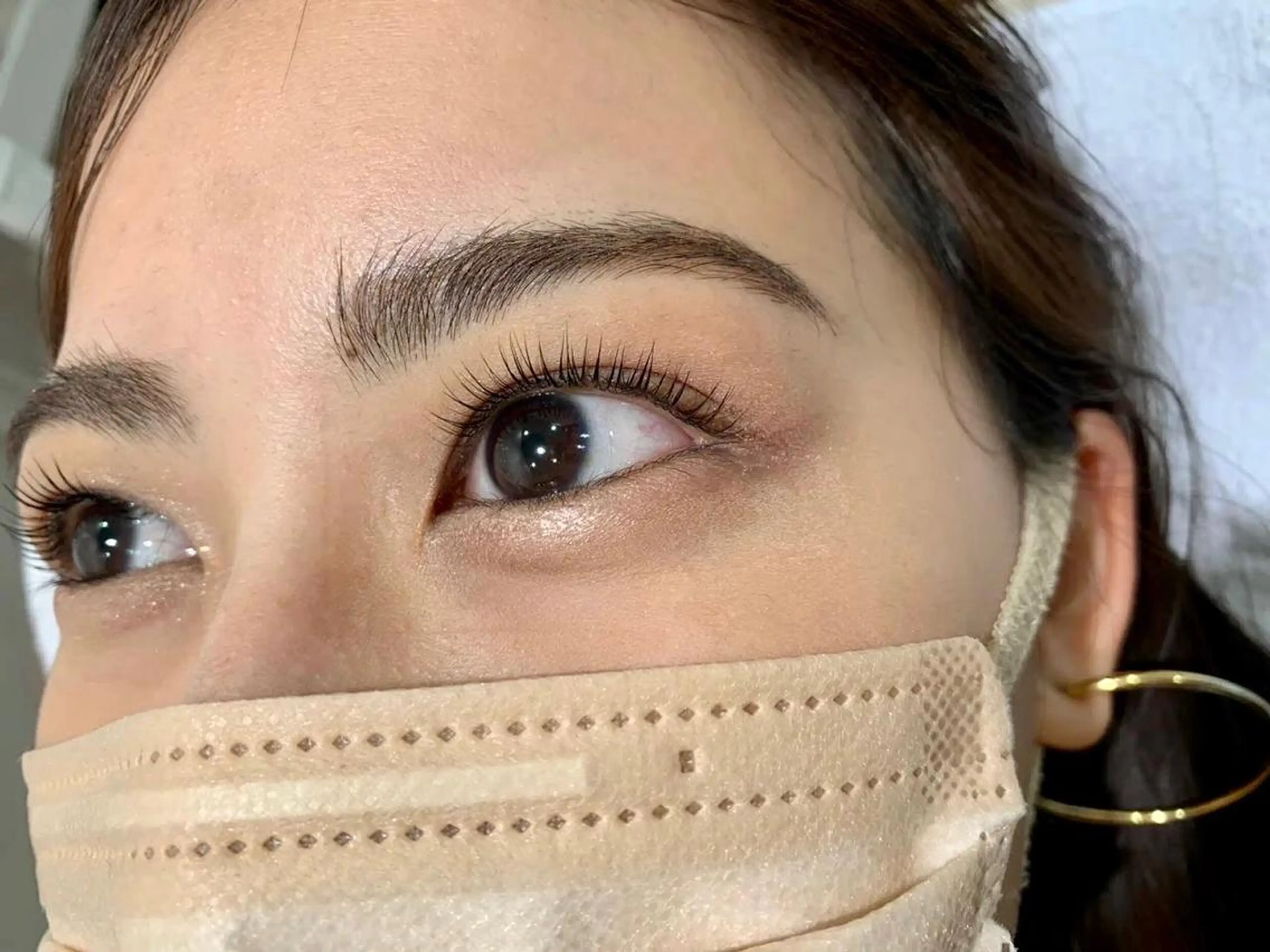 マツエク・マツパ パリジェンヌラッシュリフト マツパ グラマラス /アンジェアイのマツエク・マツパデザイン