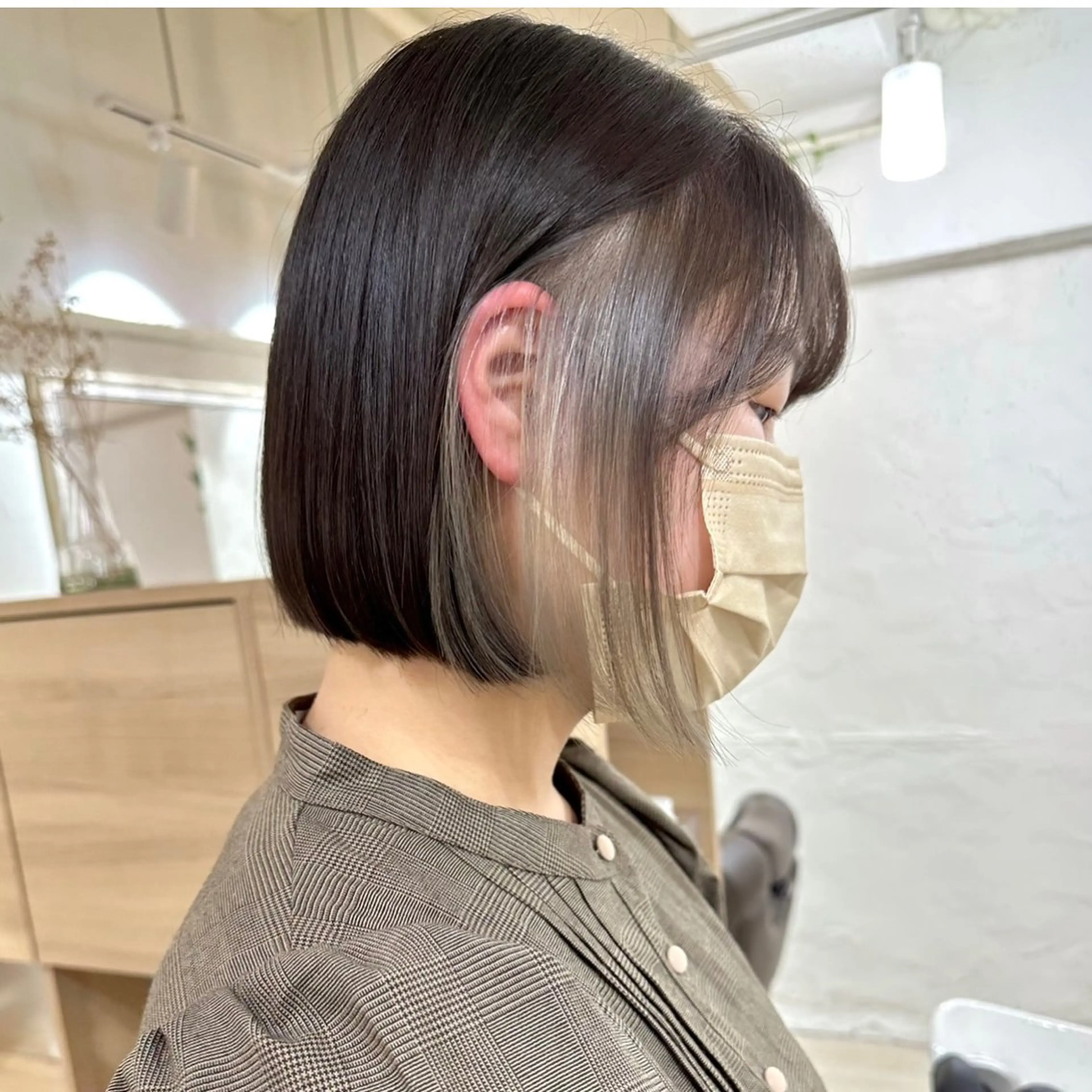 ショート カラー 銀座No.1髪質改善 縮毛矯正/本木のヘアスタイル