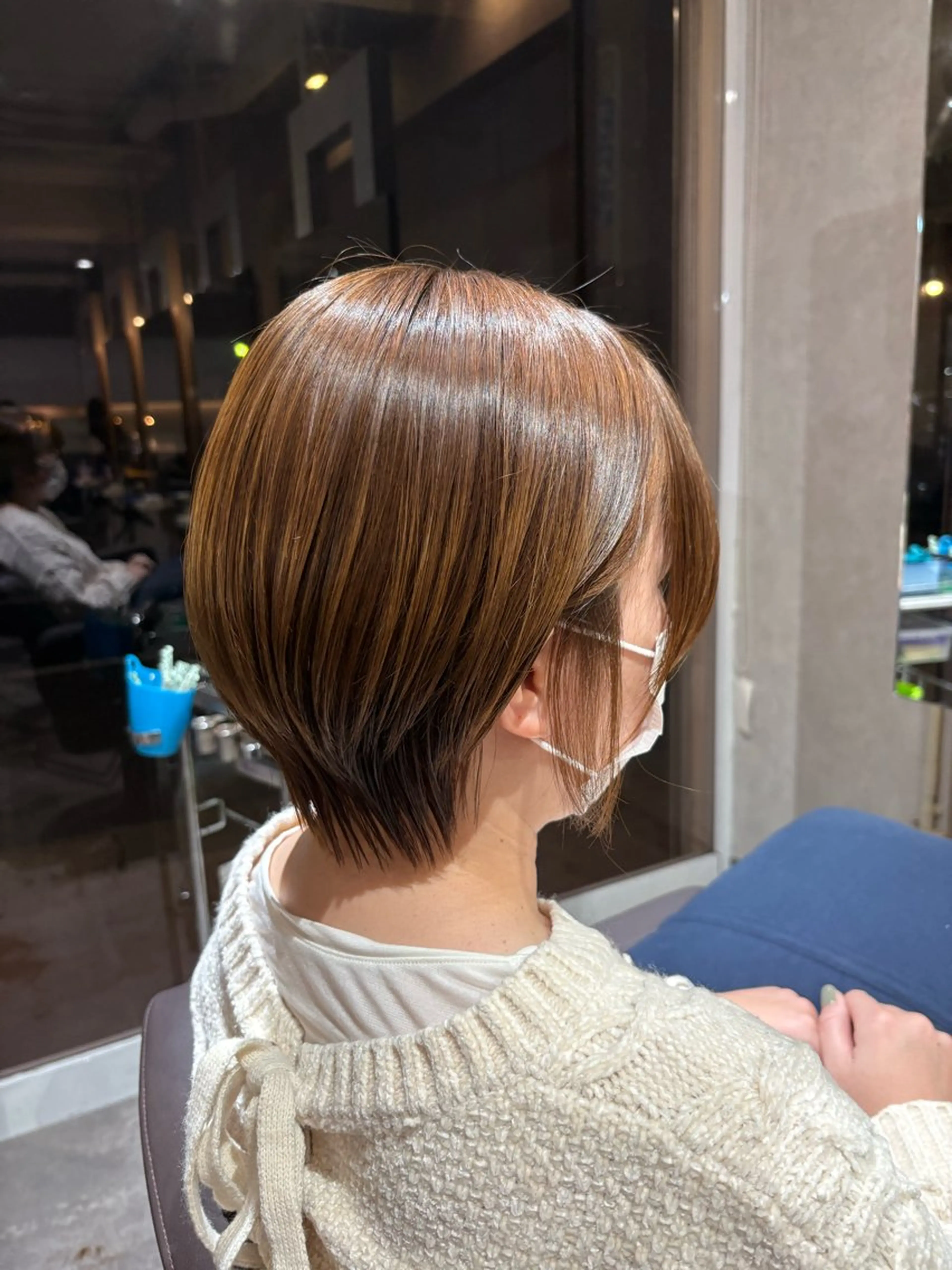 ショート ショートボブ ボブ ショートヘア blue hair create box所属・大原 京利のヘアスタイル