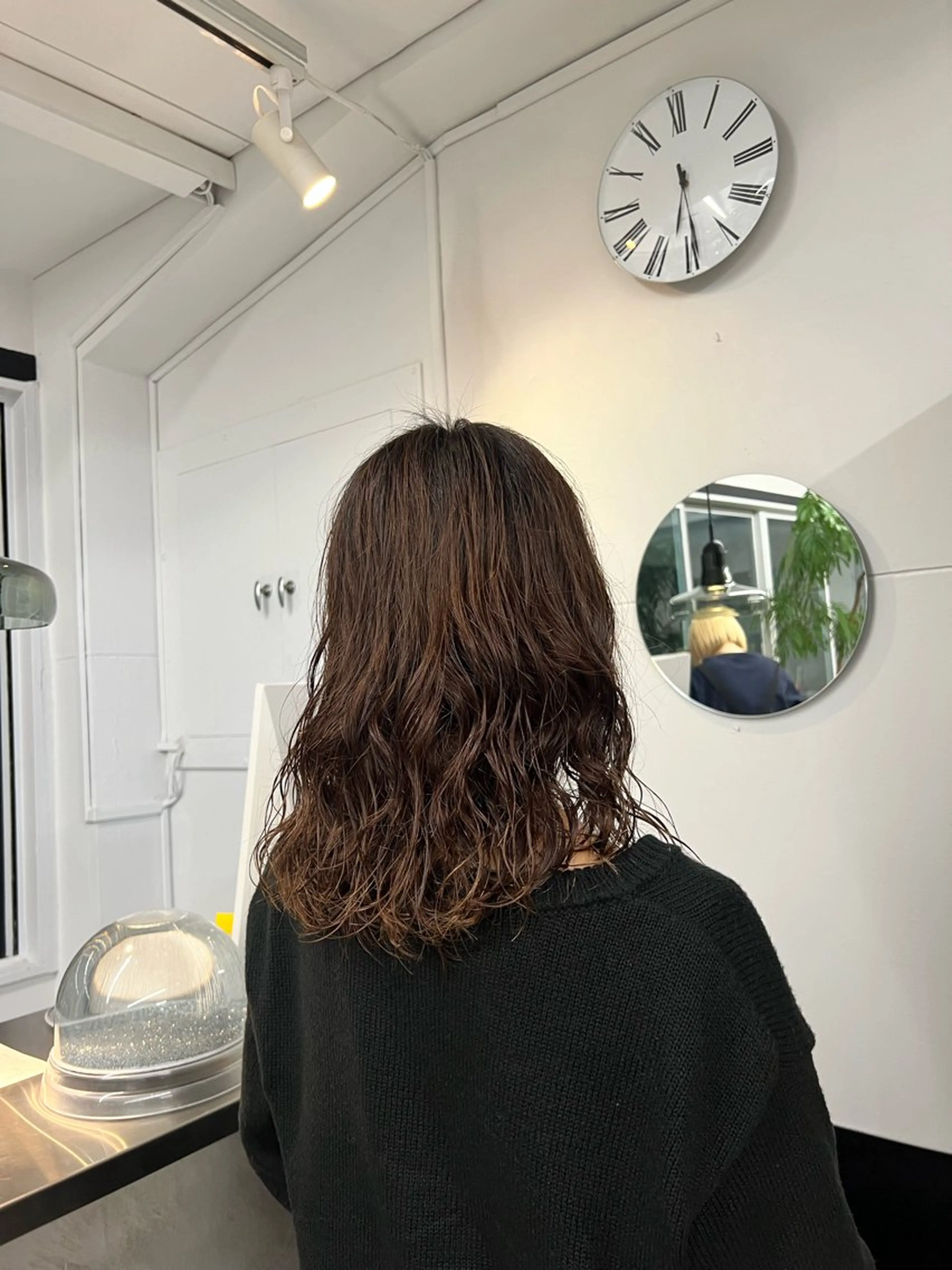 ミディアム カット パーマ INORI /フェイスレイヤーのヘアスタイル