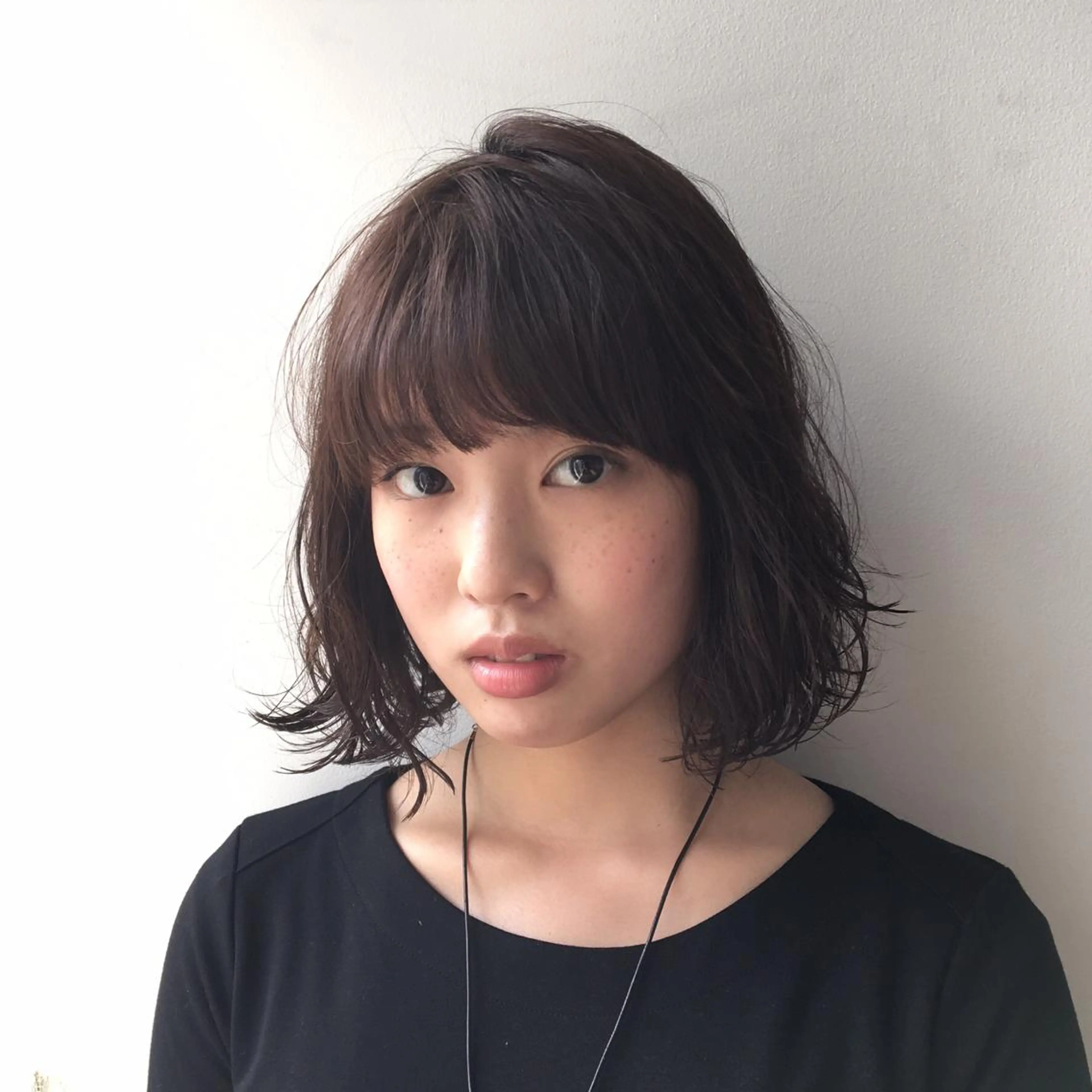 ミディアム パーマ THE DAY所属・AKI HASHIMOTOのヘアスタイル