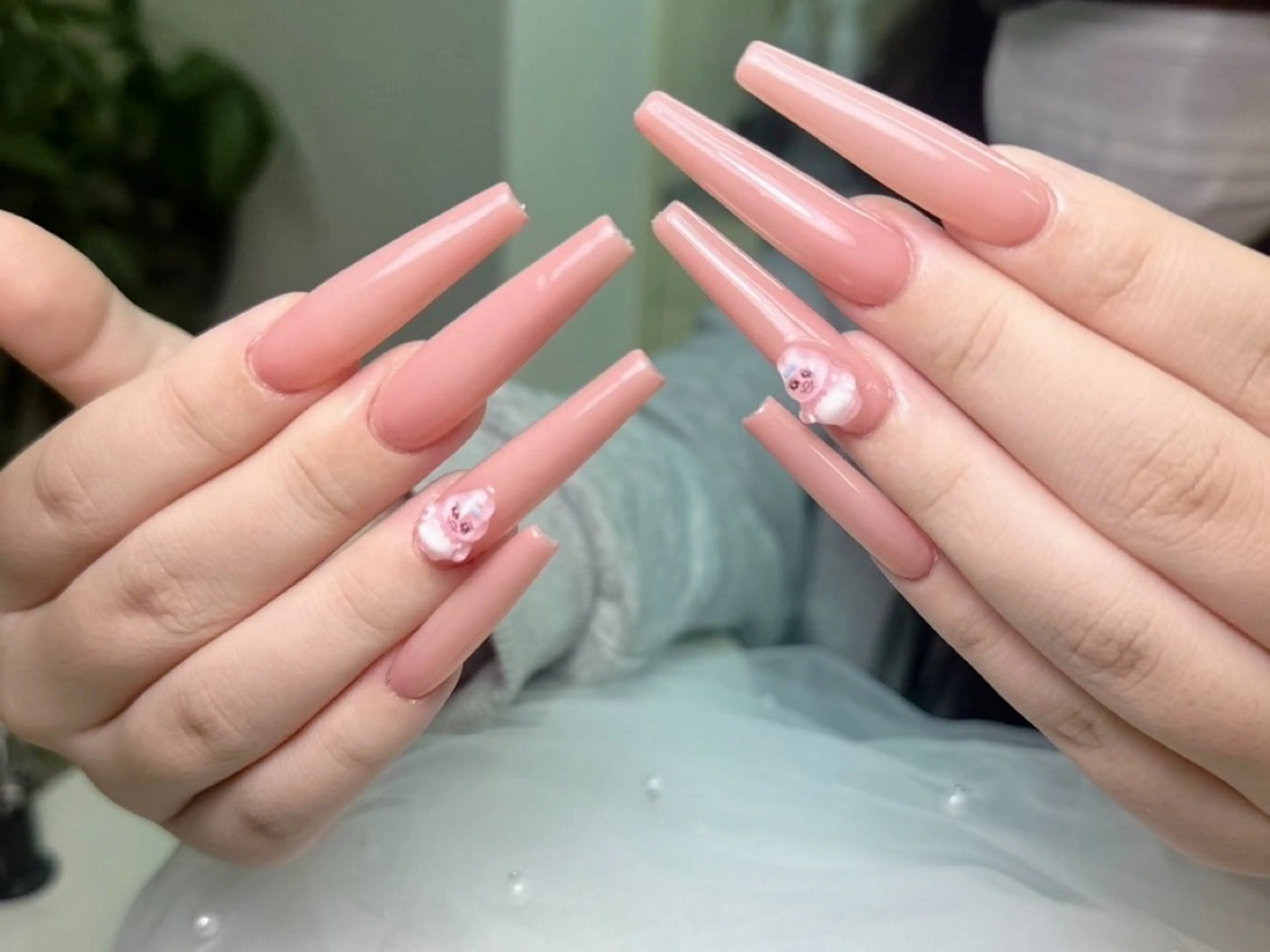 ネイル ロングネイル ハンドネイル lucky nail 歌舞伎町のネイルデザイン