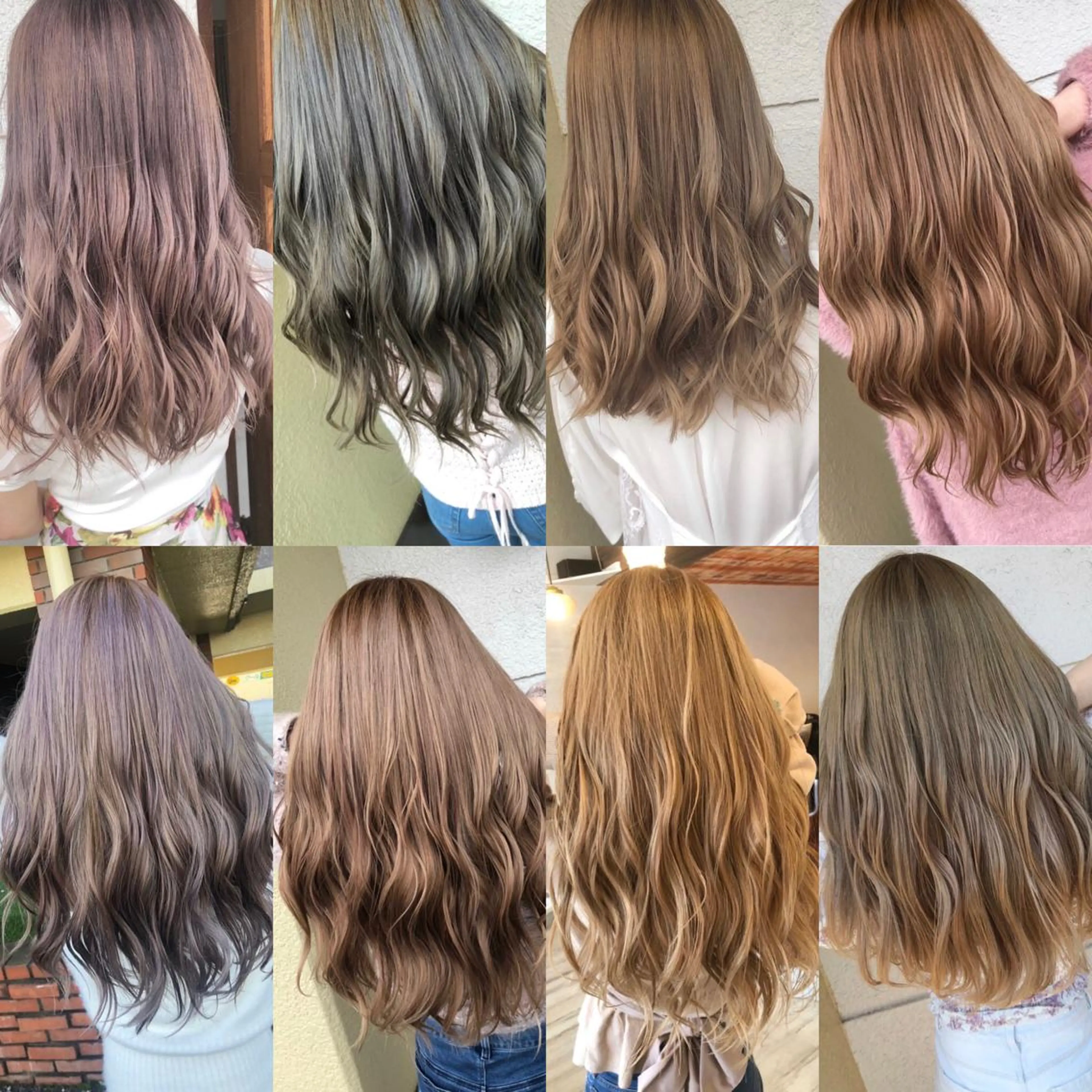 ロング カラー ハイトーンカラー ヘアカラー レイヤーカット匠 イソザキノリユキのヘアスタイル