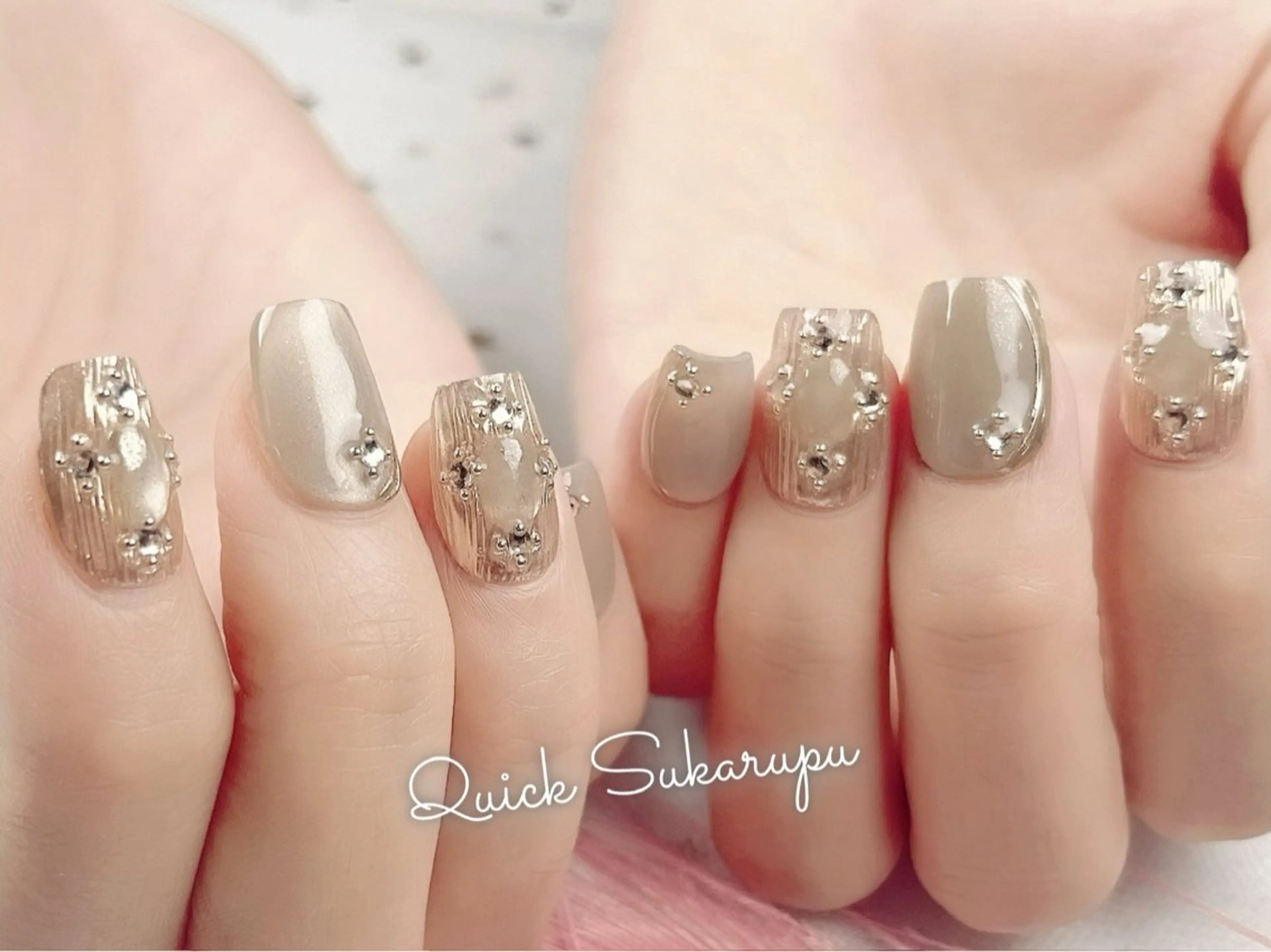 ネイル ハンドネイル Quick Sukarupu新宿のネイルデザイン
