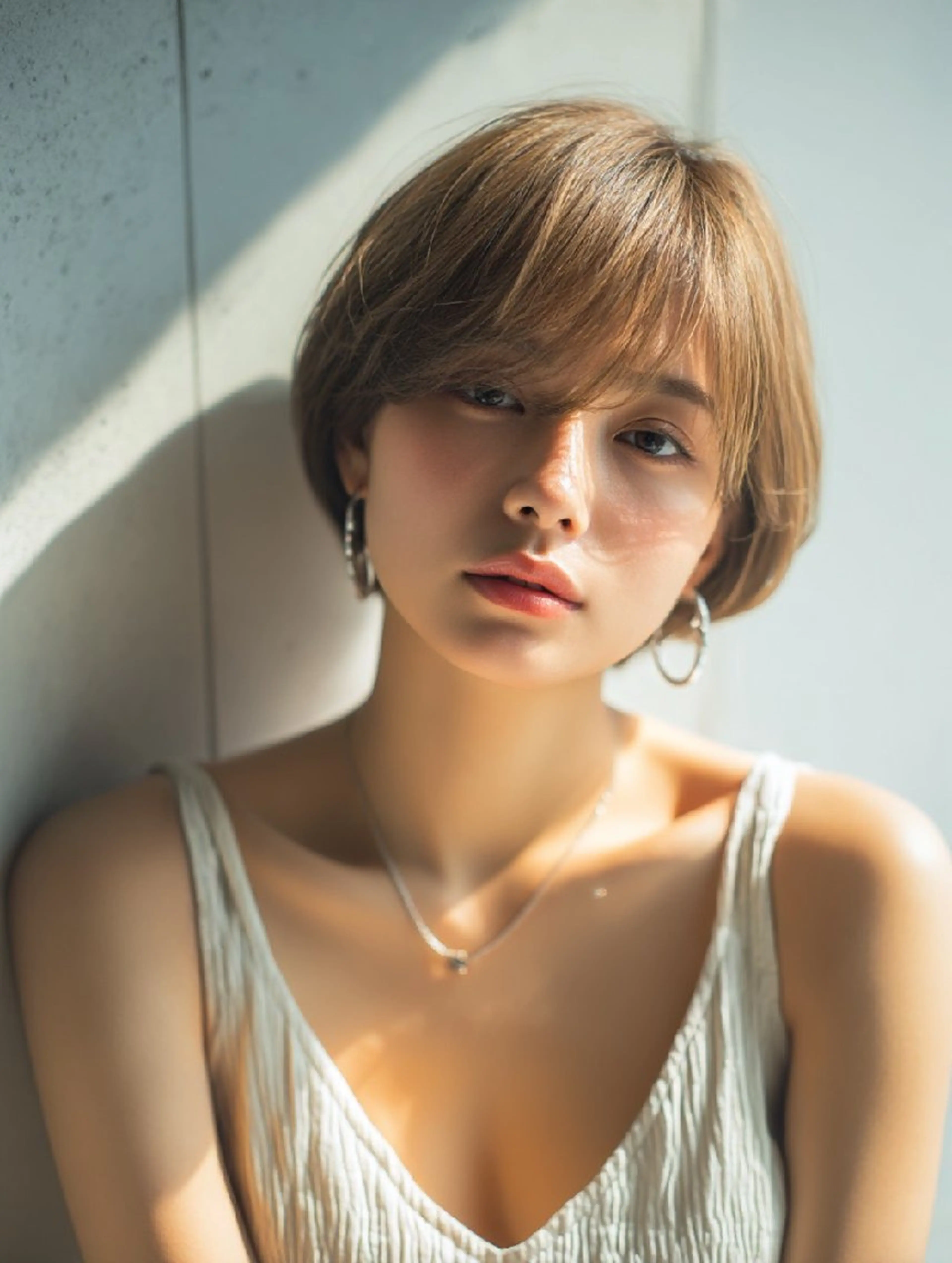 ショート ショートヘア 髪質改善✨レイヤー カット✂︎松澤日菜のヘアスタイル