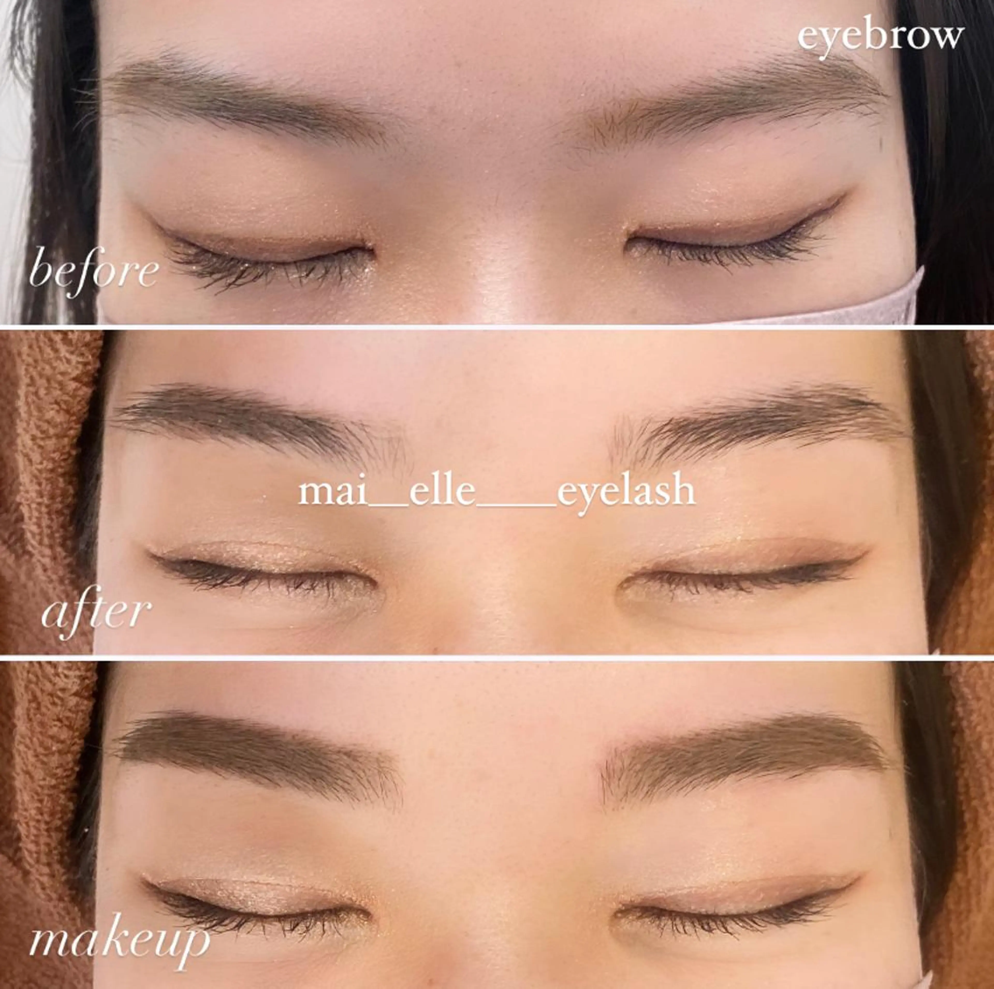 アイブロウ frill eye beauty by ELLE所属・ふわ眉✴︎うぶ眉 🌸maiの眉毛・アイブロウイメージ
