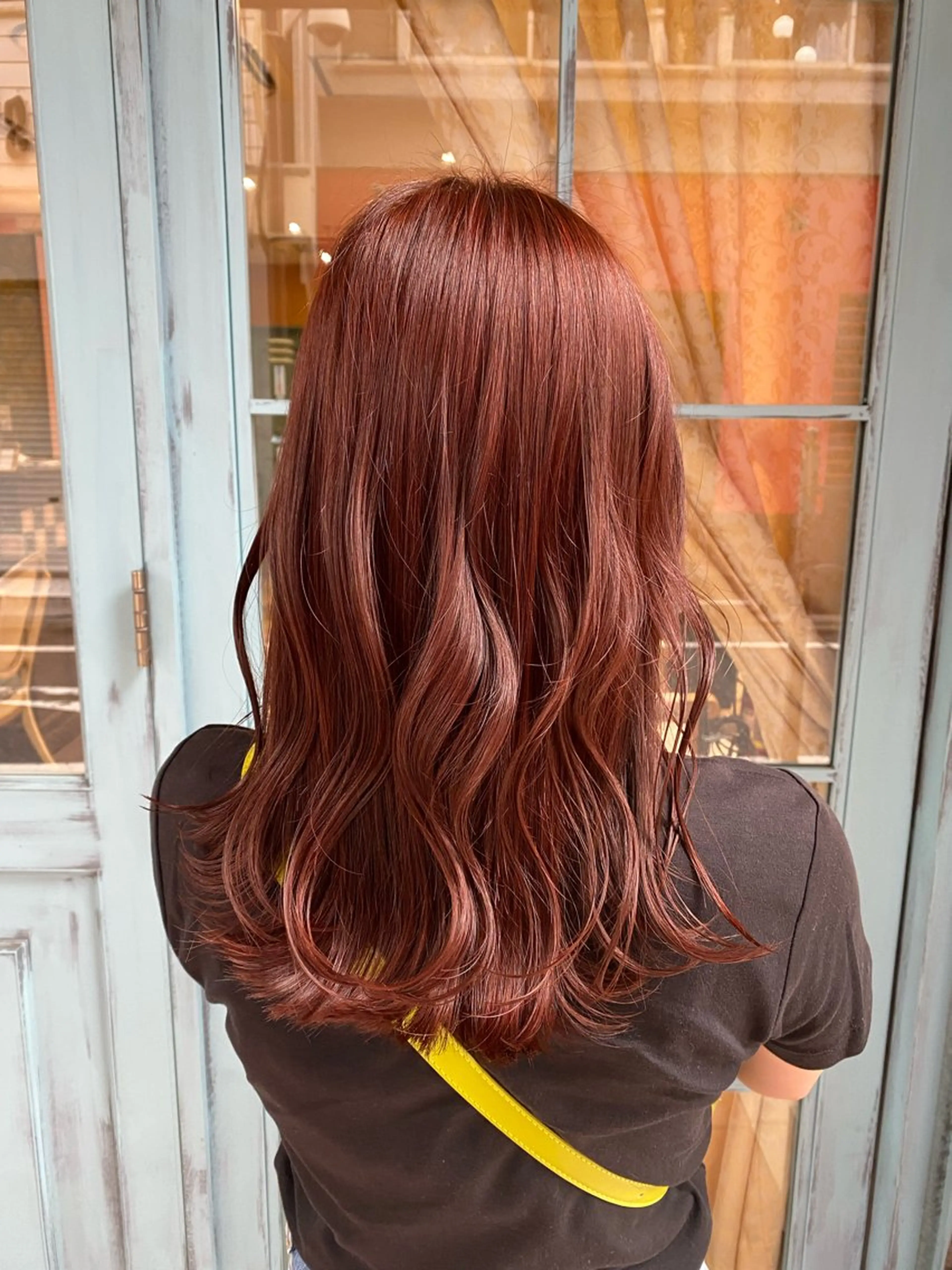 セミロング カラー 海音 心斎橋美容室のヘアスタイル