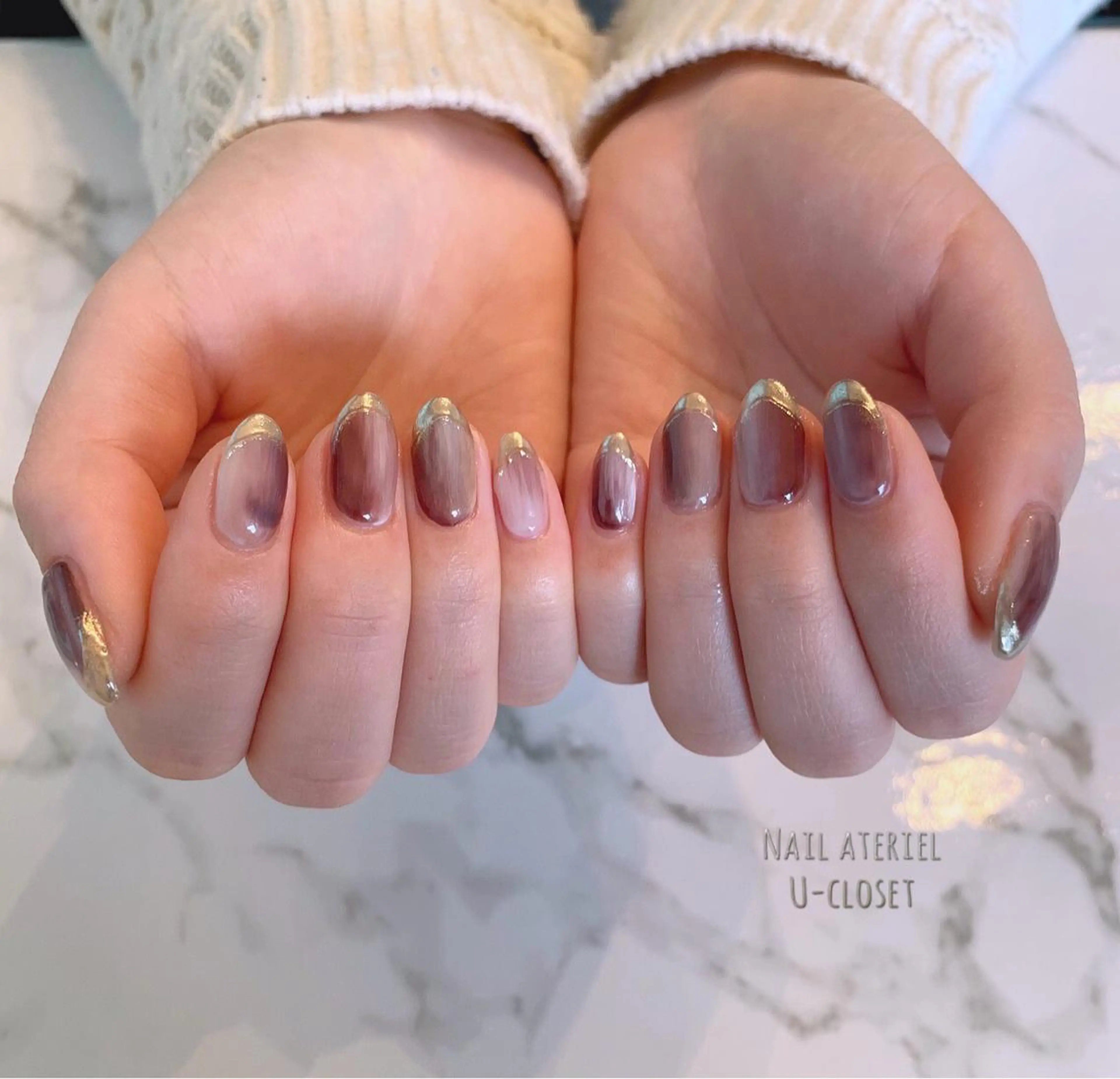 ネイル ハンドネイル u closetのネイルデザイン