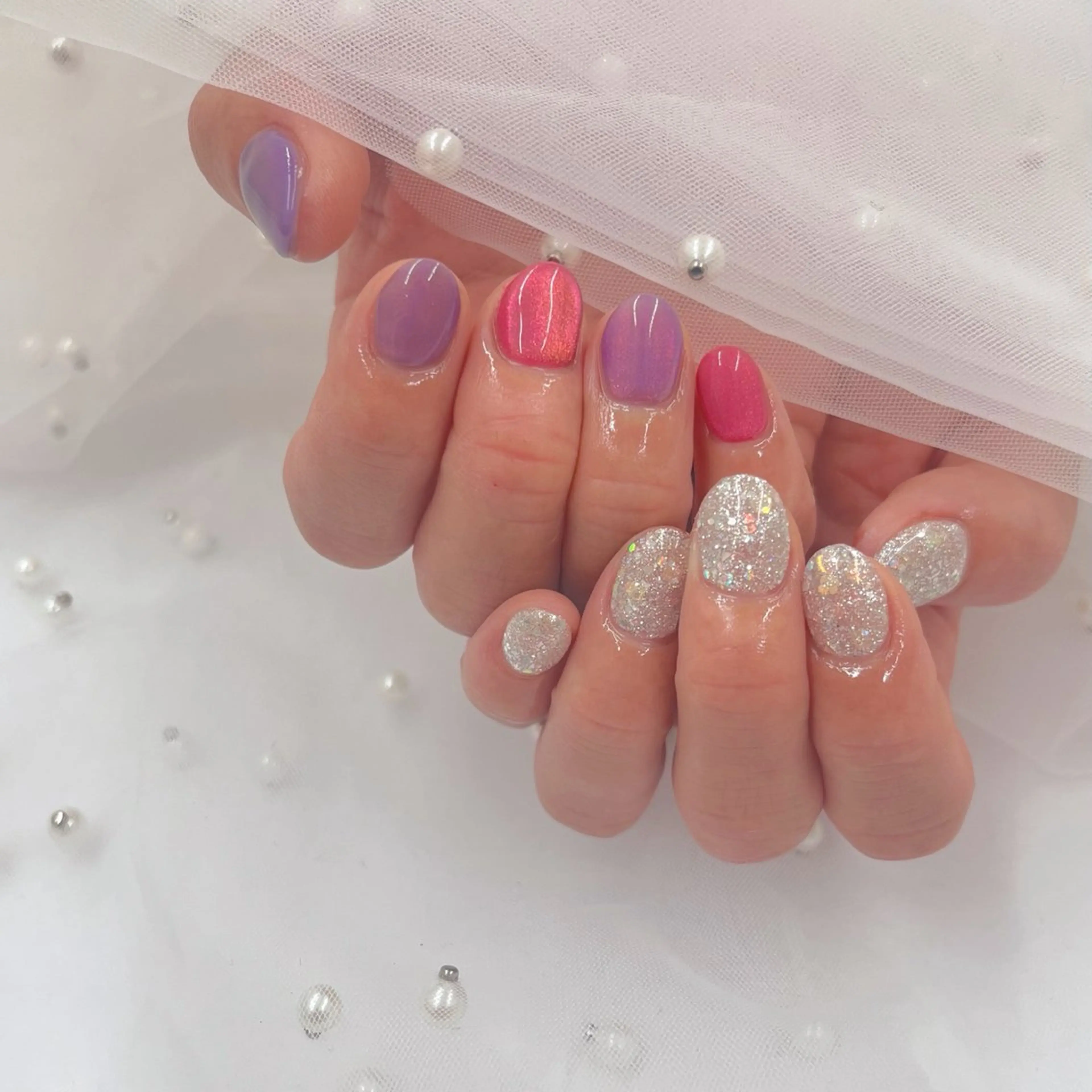 ネイル アーサスヘア水戸店所属・木村 奈々沙のネイルデザイン