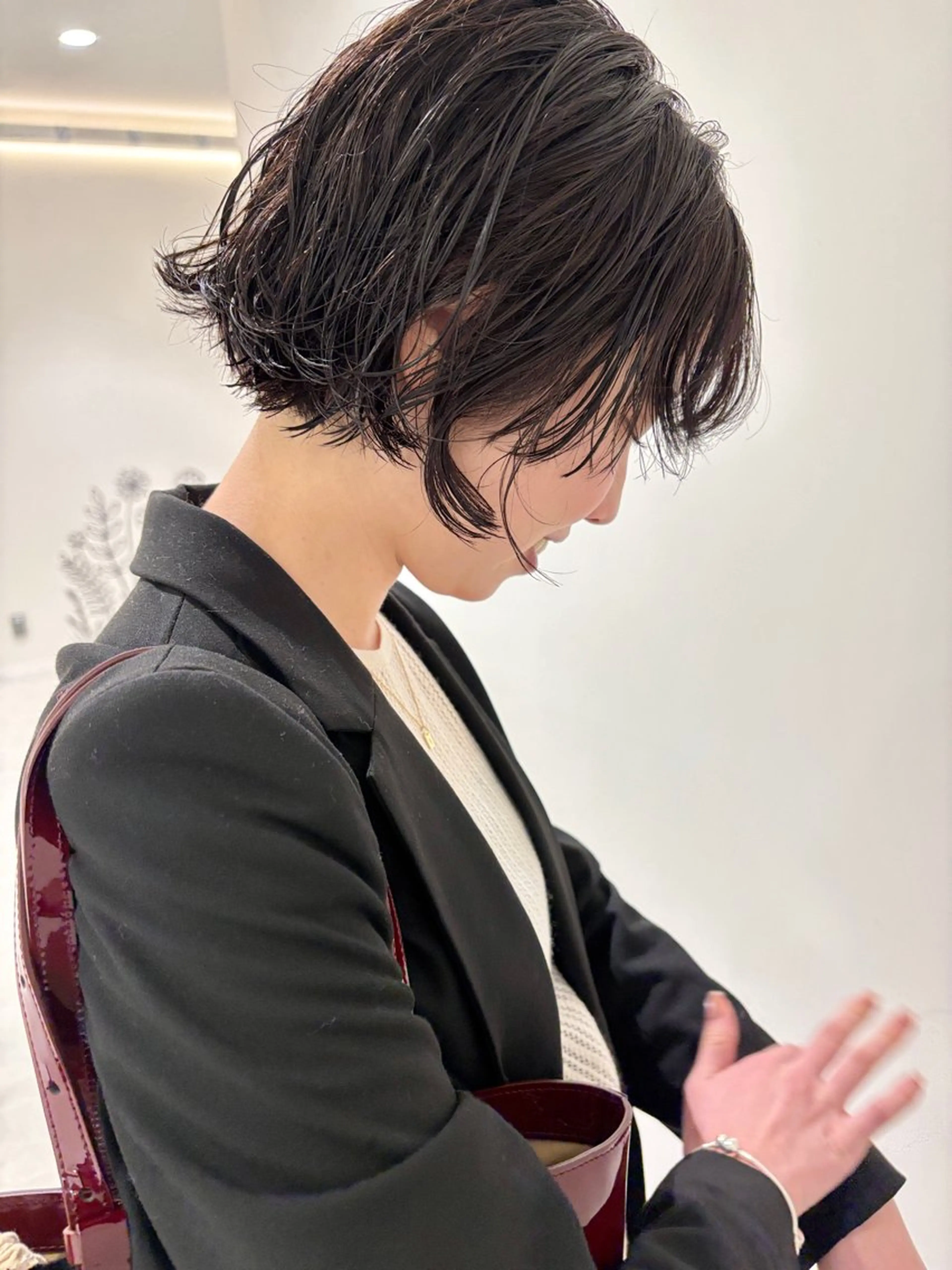 ショート パーマ カット パーマ ヘアセット 🌿ショート🌿 パーマ🌿淳平のヘアスタイル