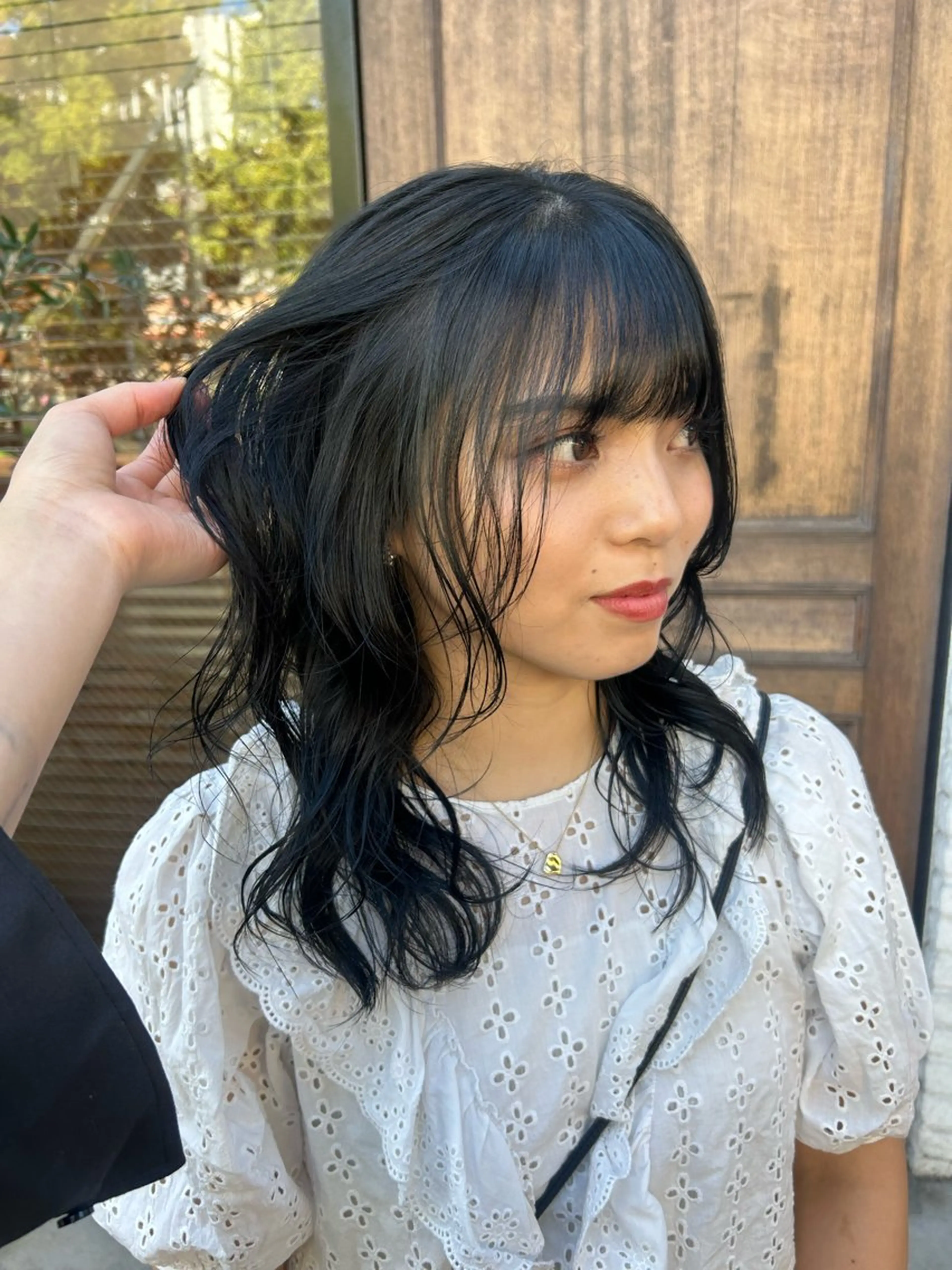 ミディアム ume /YUEのヘアスタイル