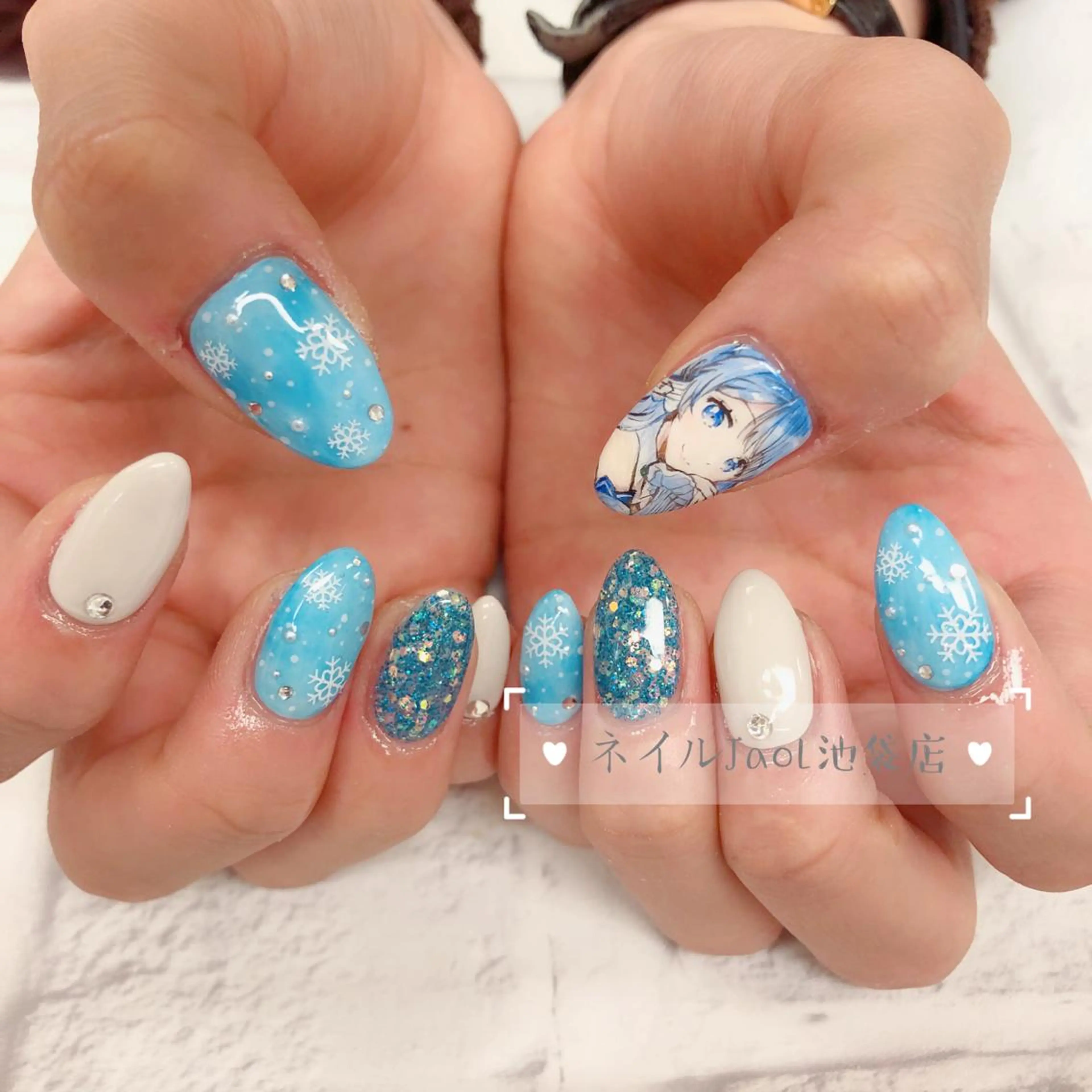 ミディアム nail jaol池袋店所属・ネイルJaol 池袋のネイルデザイン