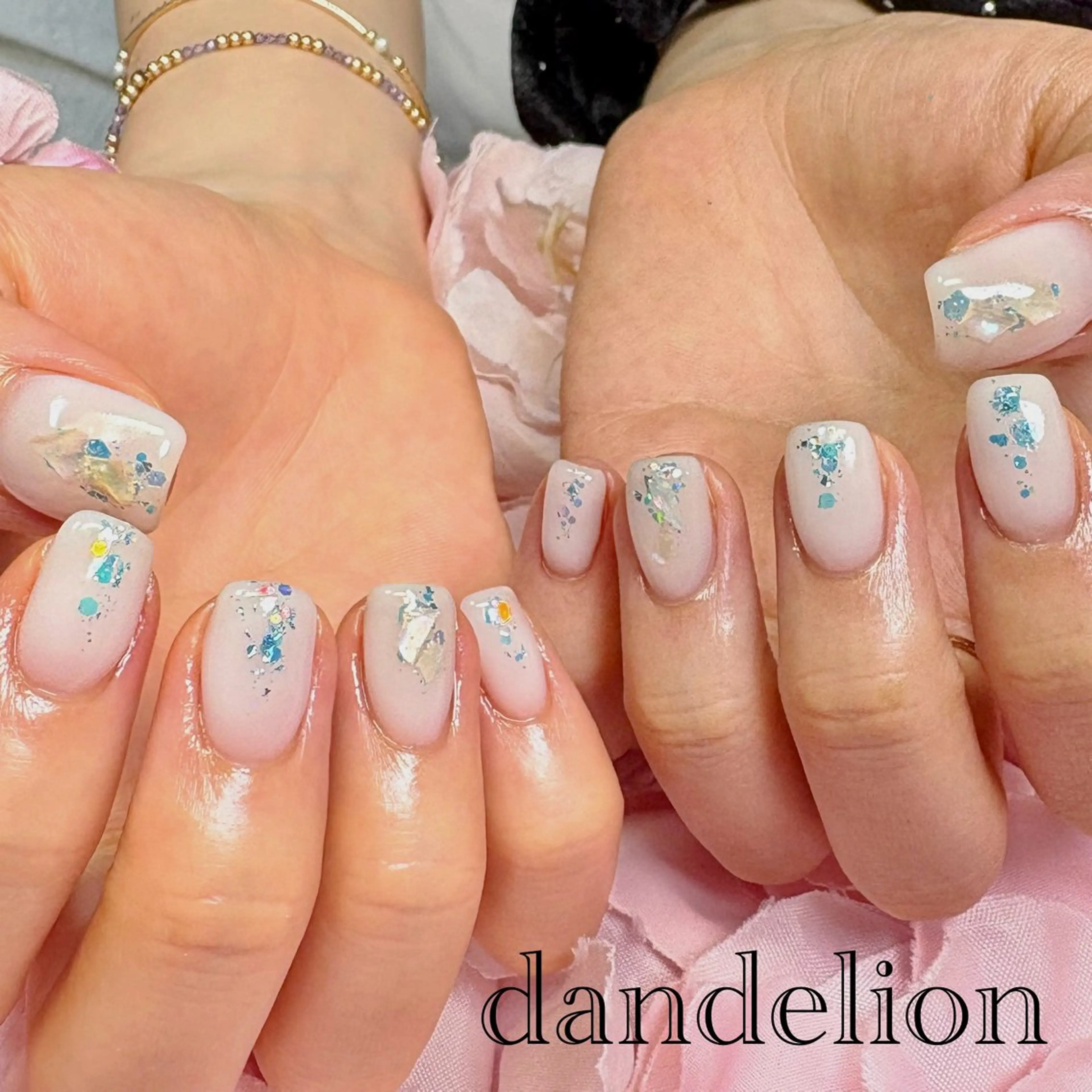 ネイル ハンドネイル ハンドケア dandelion ダンデライオンのネイルデザイン