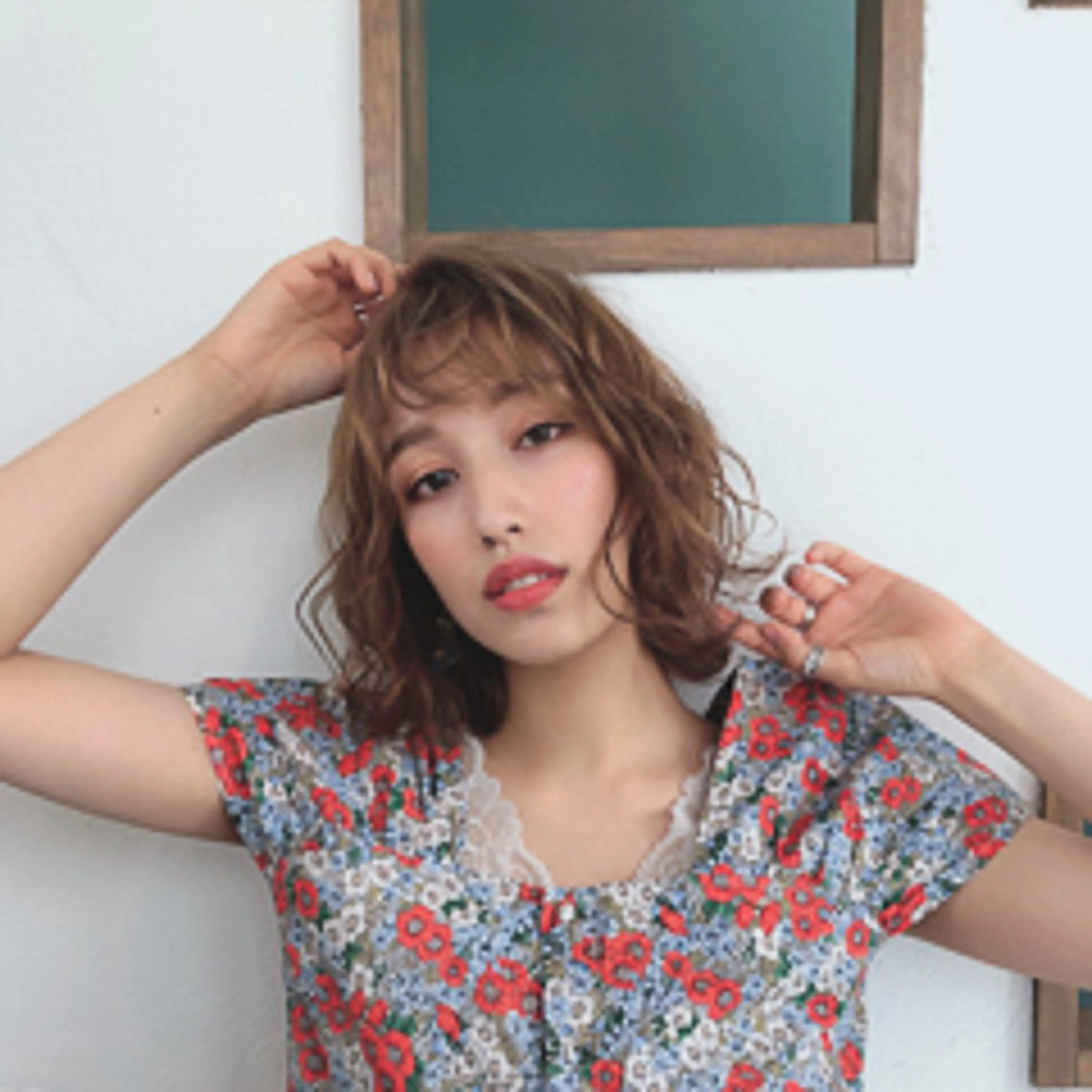 セミロング カラー パーマ 【23時まで営業】 酒井啓佑のヘアスタイル