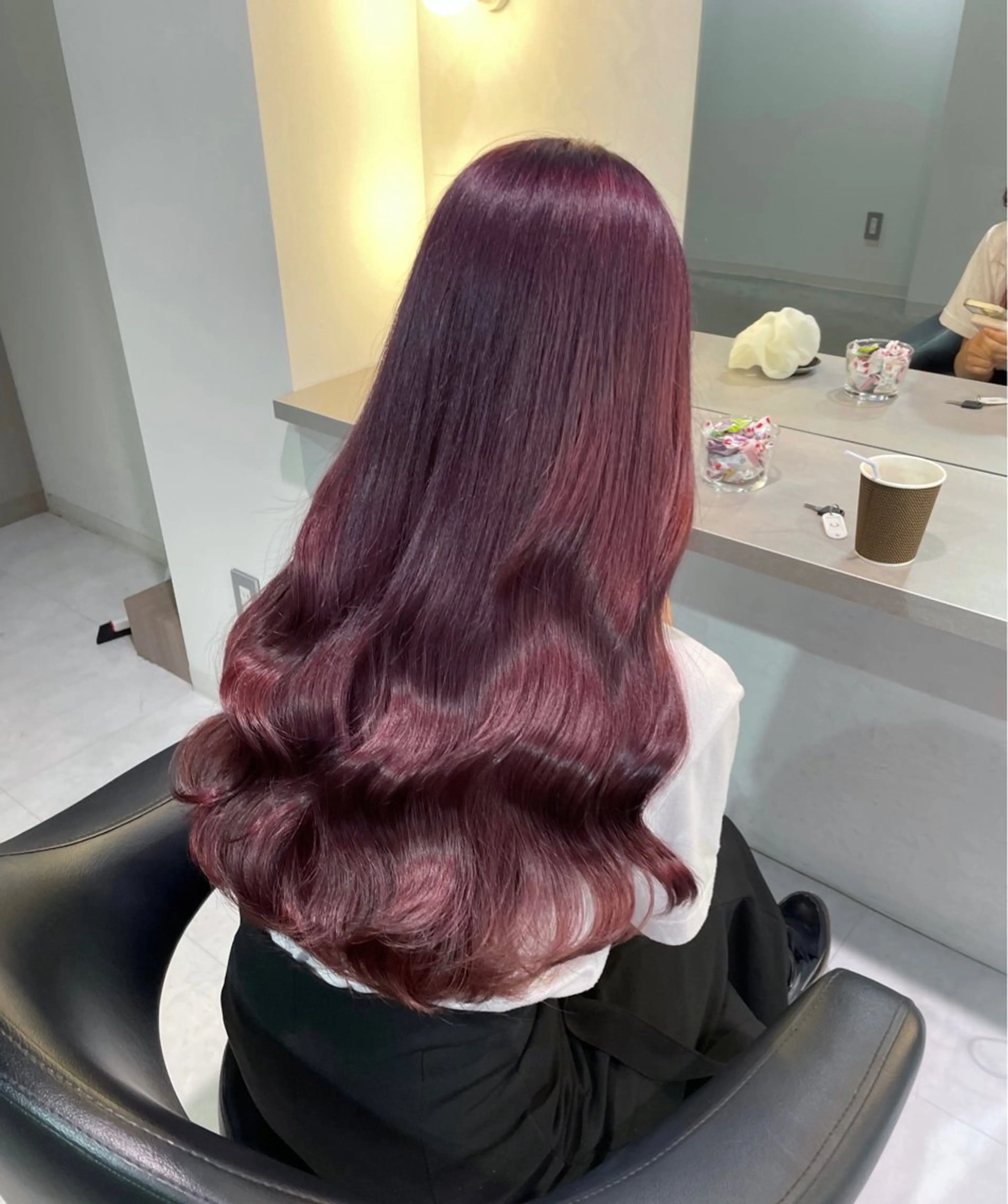 [ミニモ限定]ブリーチ＋ケアカラー＋premium treatment (高浸透スチーム付)の写真