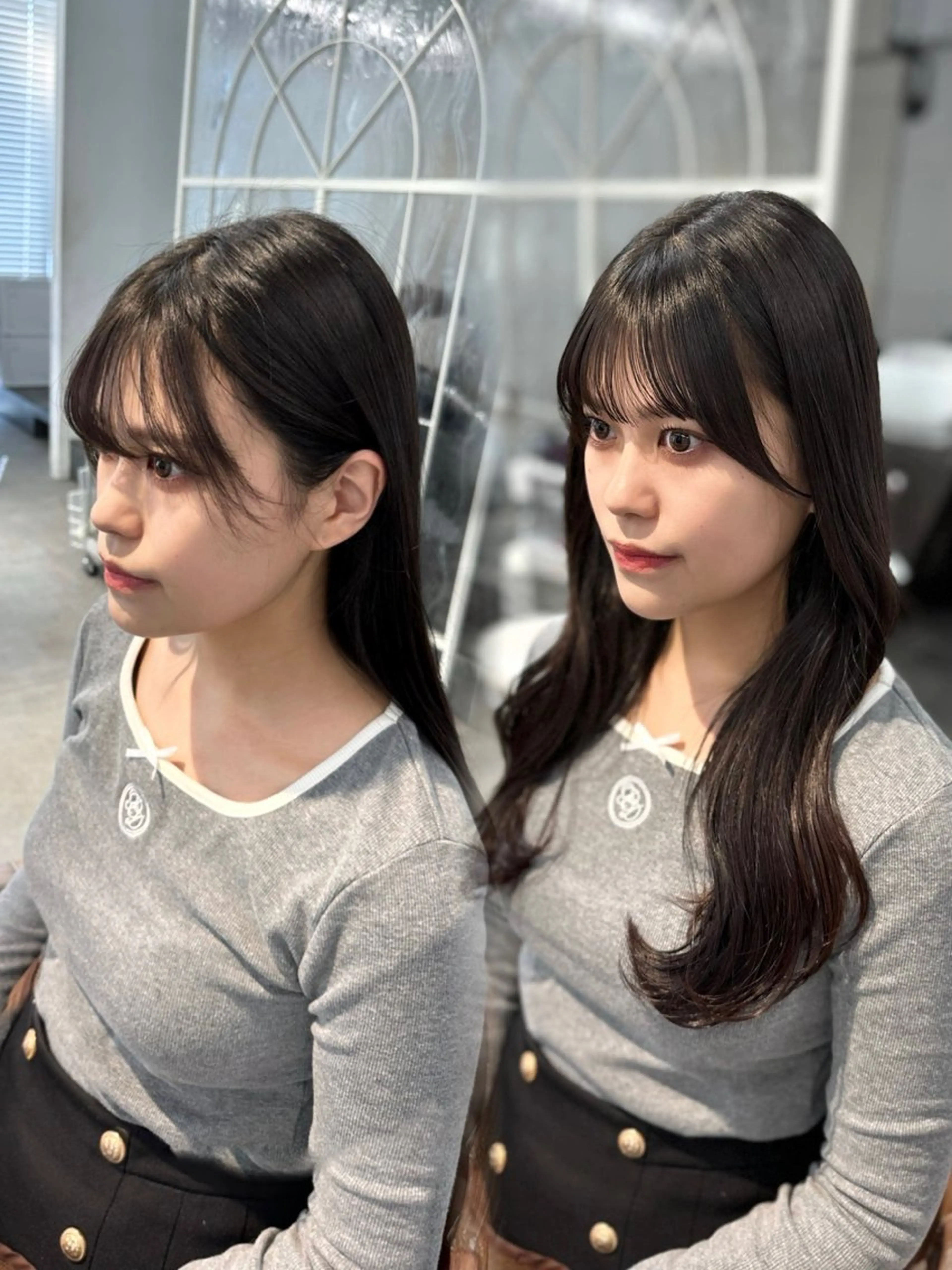 【撮影条件あり】🫧前髪、顔周りカット+巻きスタイリングの写真