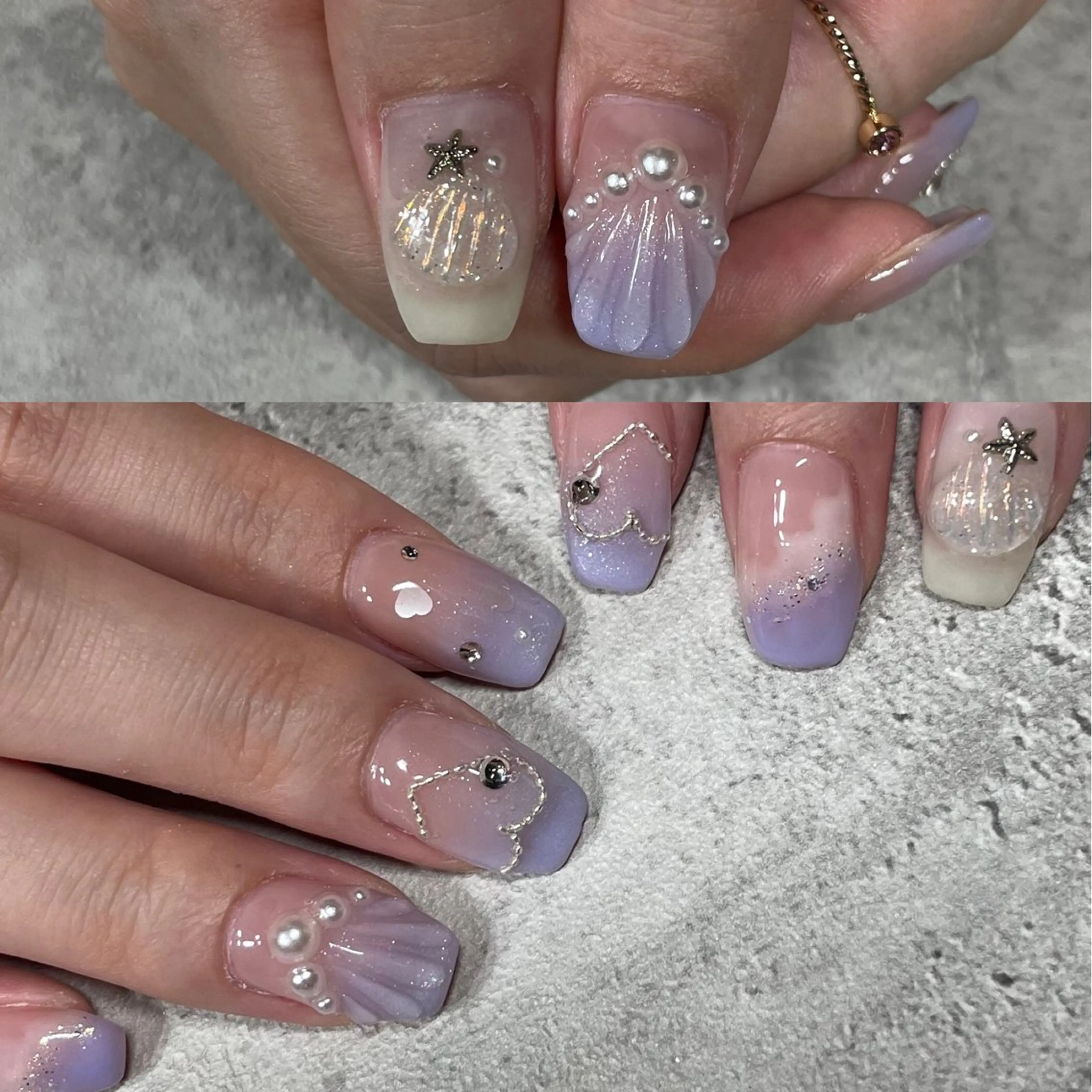 ネイル ジェルネイル 東 千夏のネイルデザイン