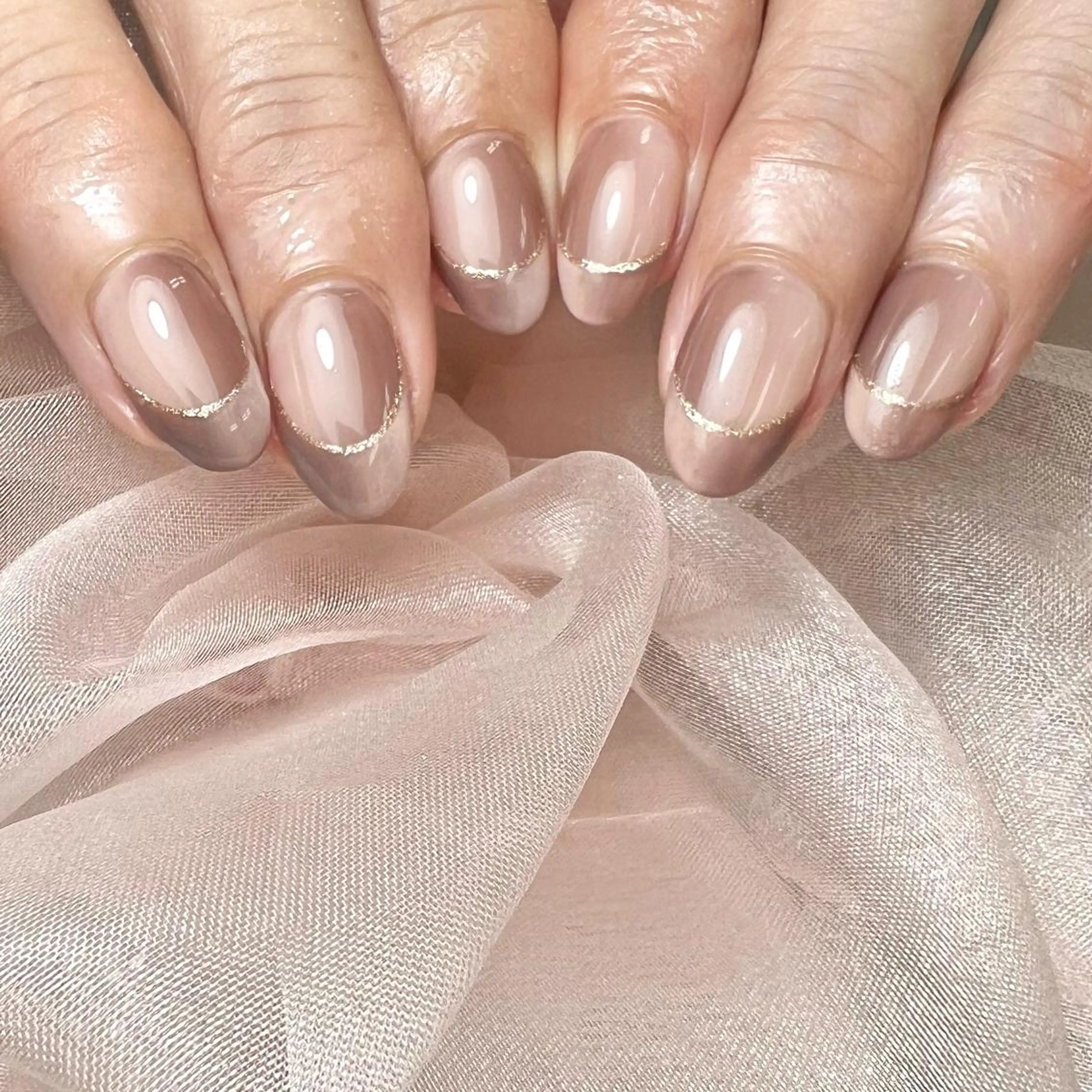 カラー ネイル フレンチネイル オンブレフレンチ 脱毛＆ネイルサロン 美ing-ビューイング-所属・美ing ビューイングのネイルデザイン