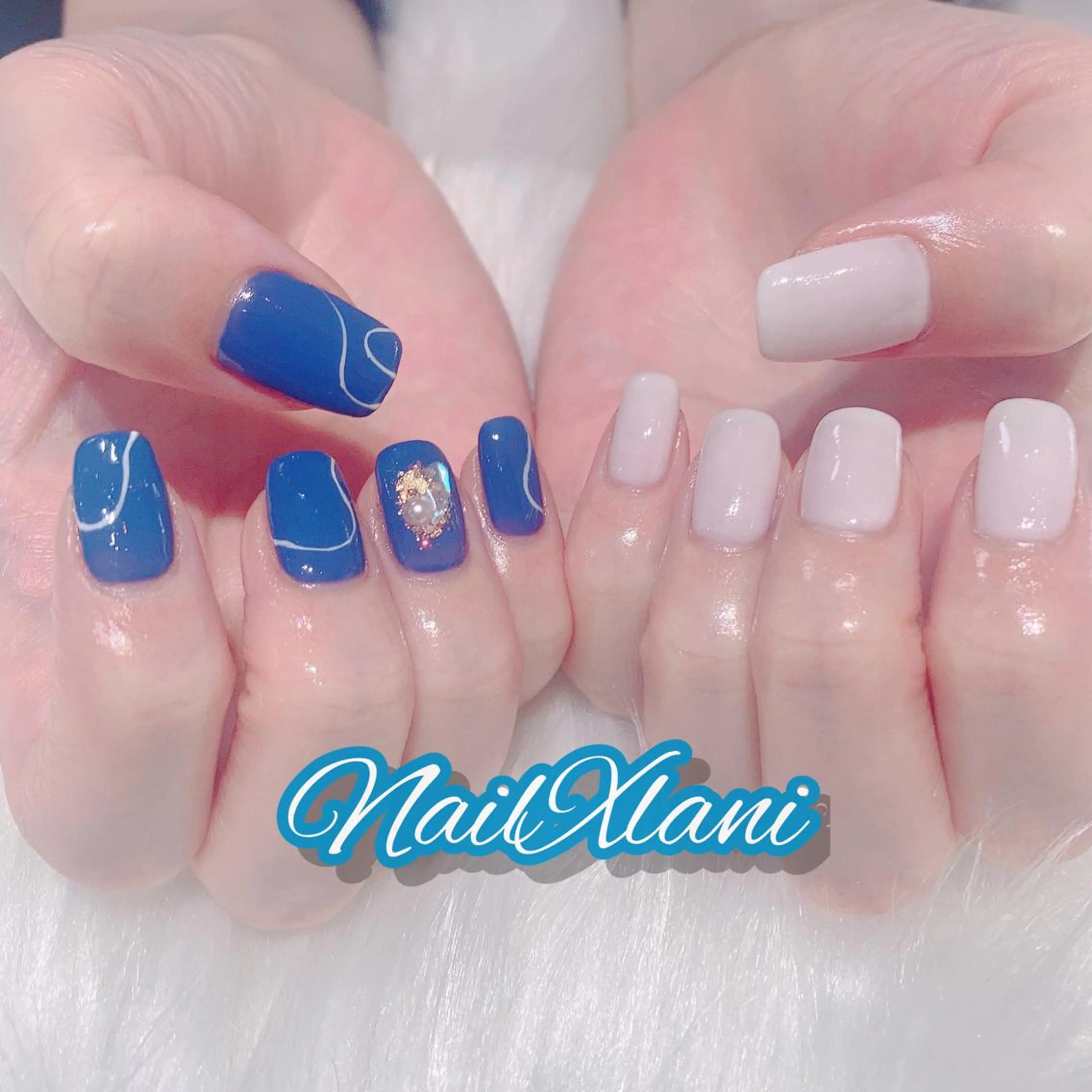 ネイル Nail×Lani 深爪矯正対応◎のネイルデザイン