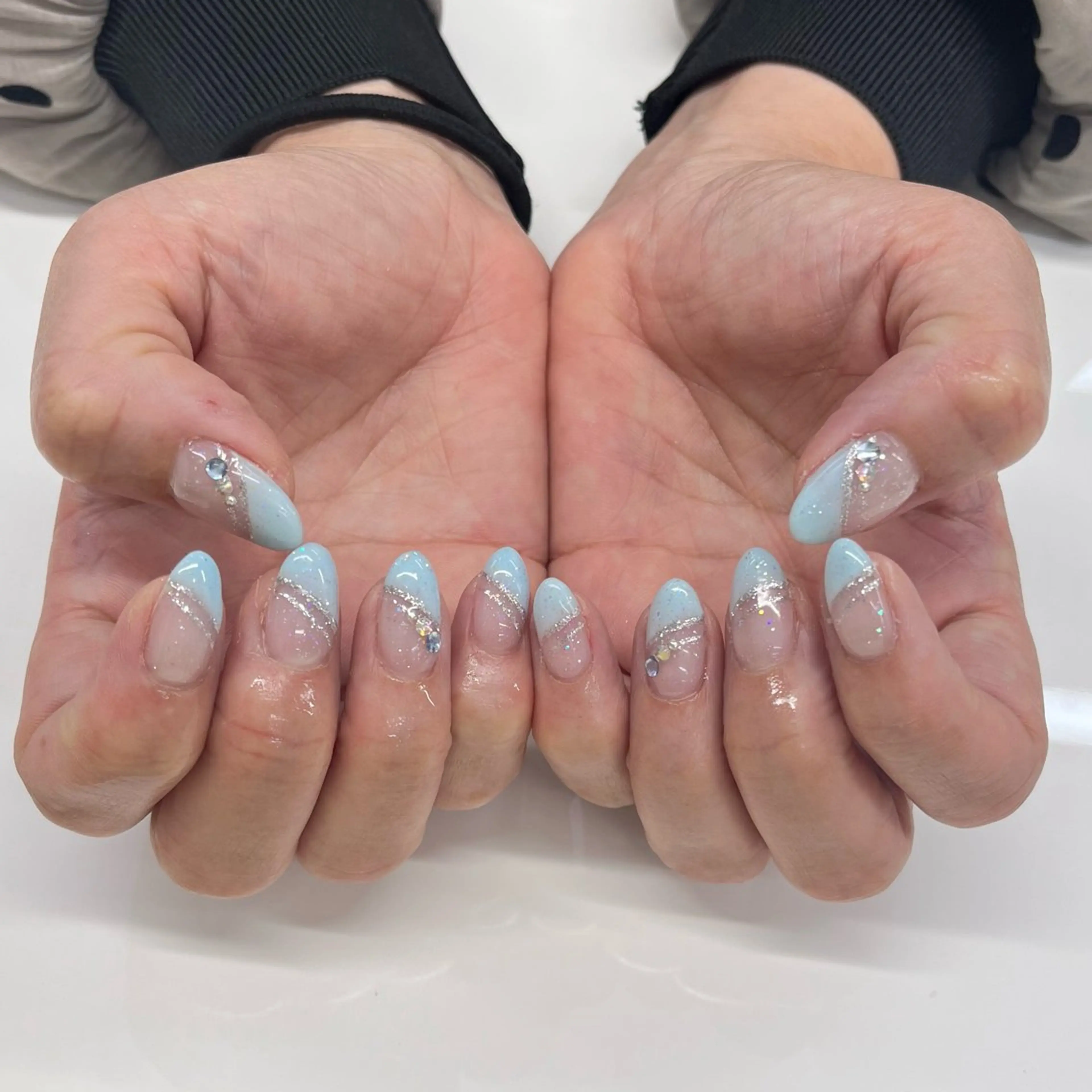 ネイル フレンチネイル esNAIL Sahoのネイルデザイン