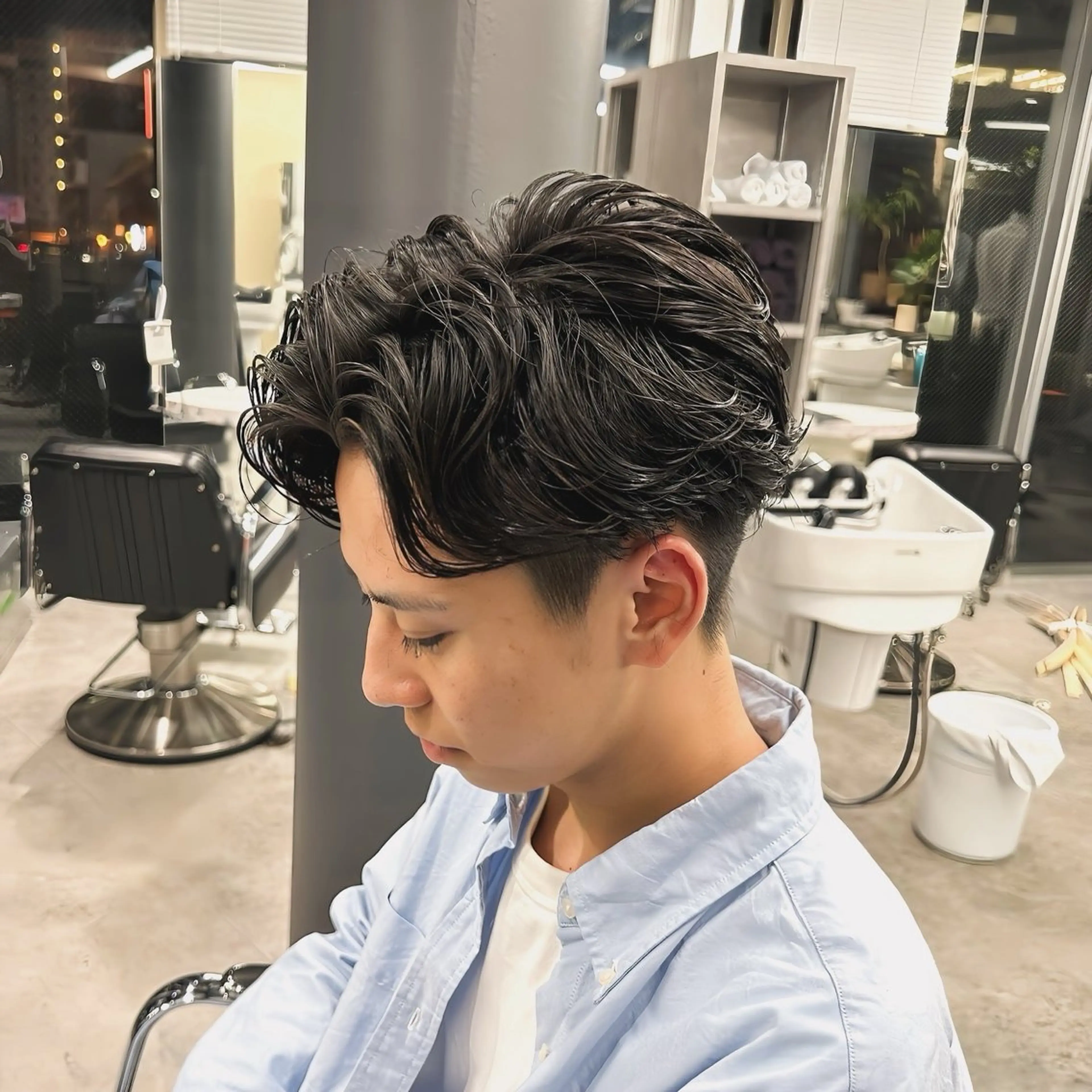 メンズ 渡辺 良城のヘアスタイル
