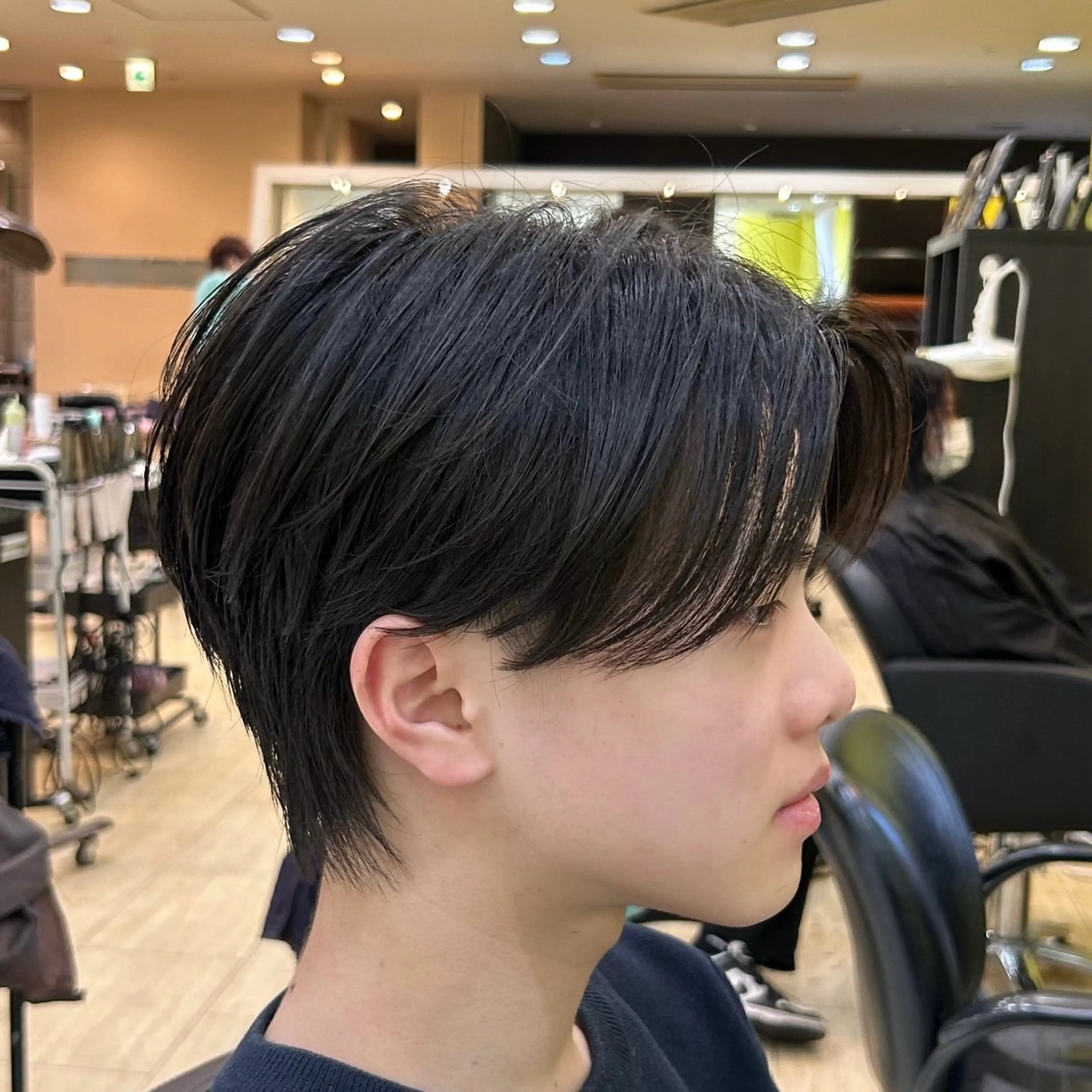 ショート カット 🎗️韓国メンズヘア 石原大地のヘアスタイル