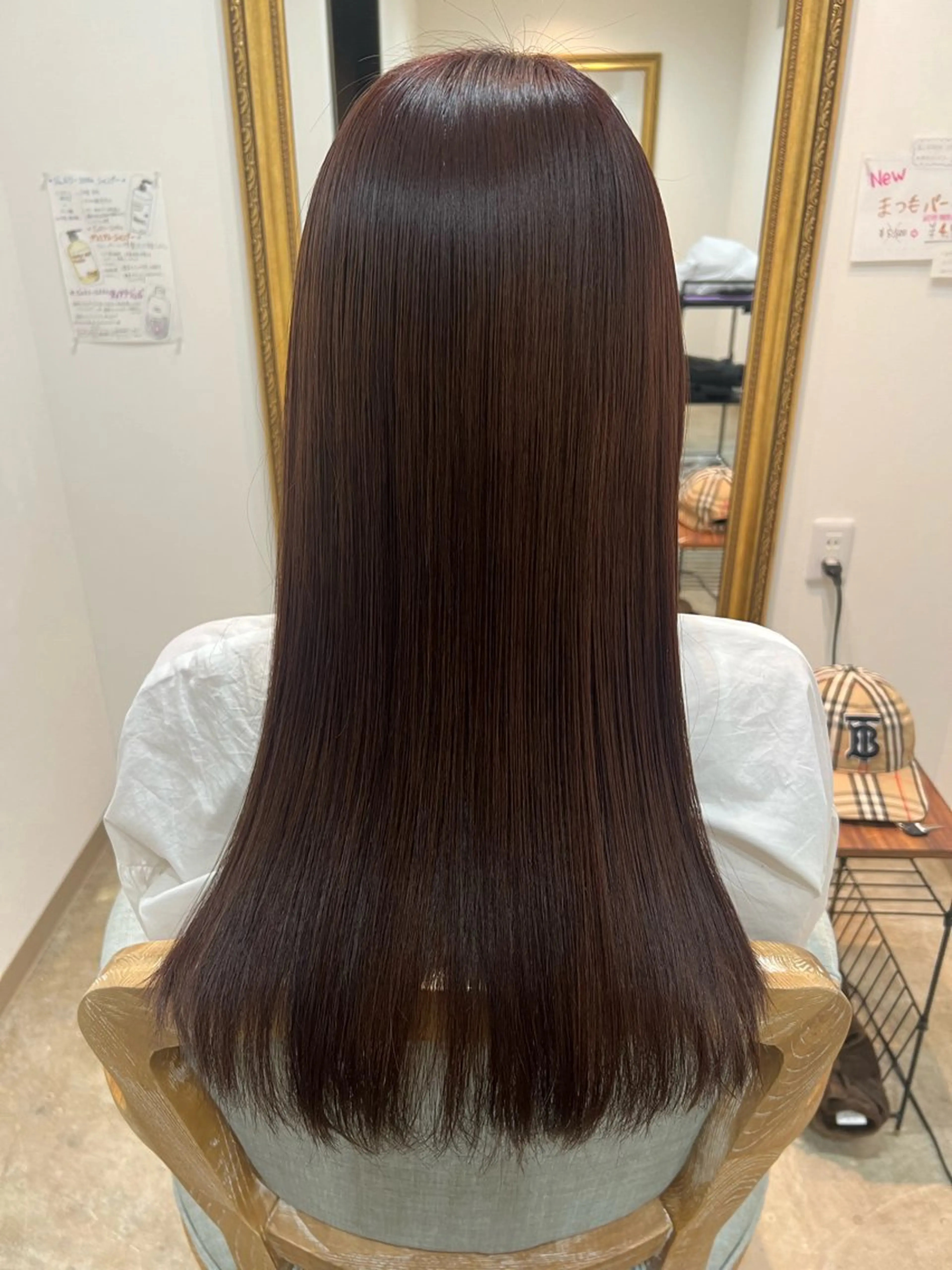 ロング カラー 刀根 梓織のヘアスタイル