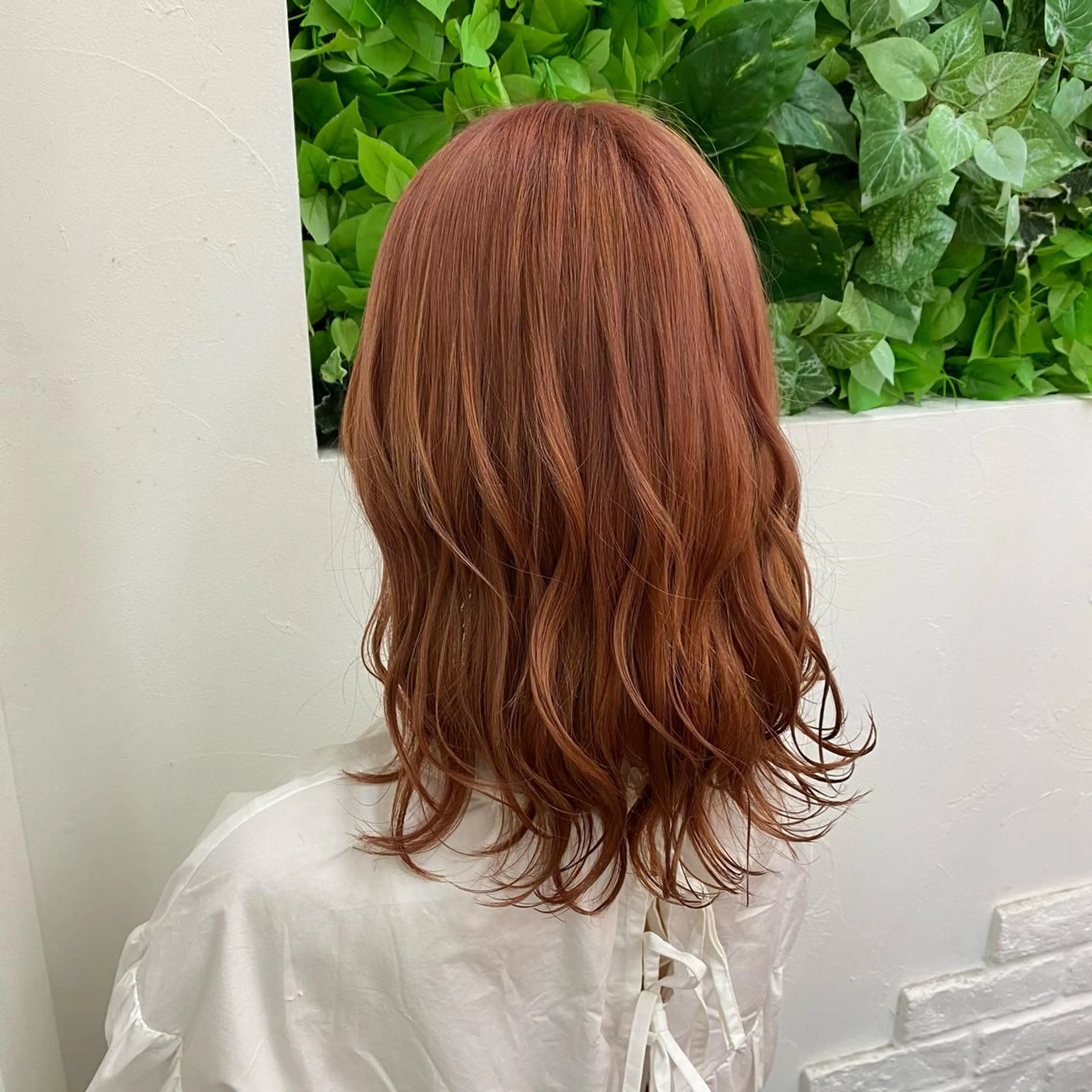 セミロング ヘアカラー maki💖 ボブ/縮毛矯正のヘアスタイル