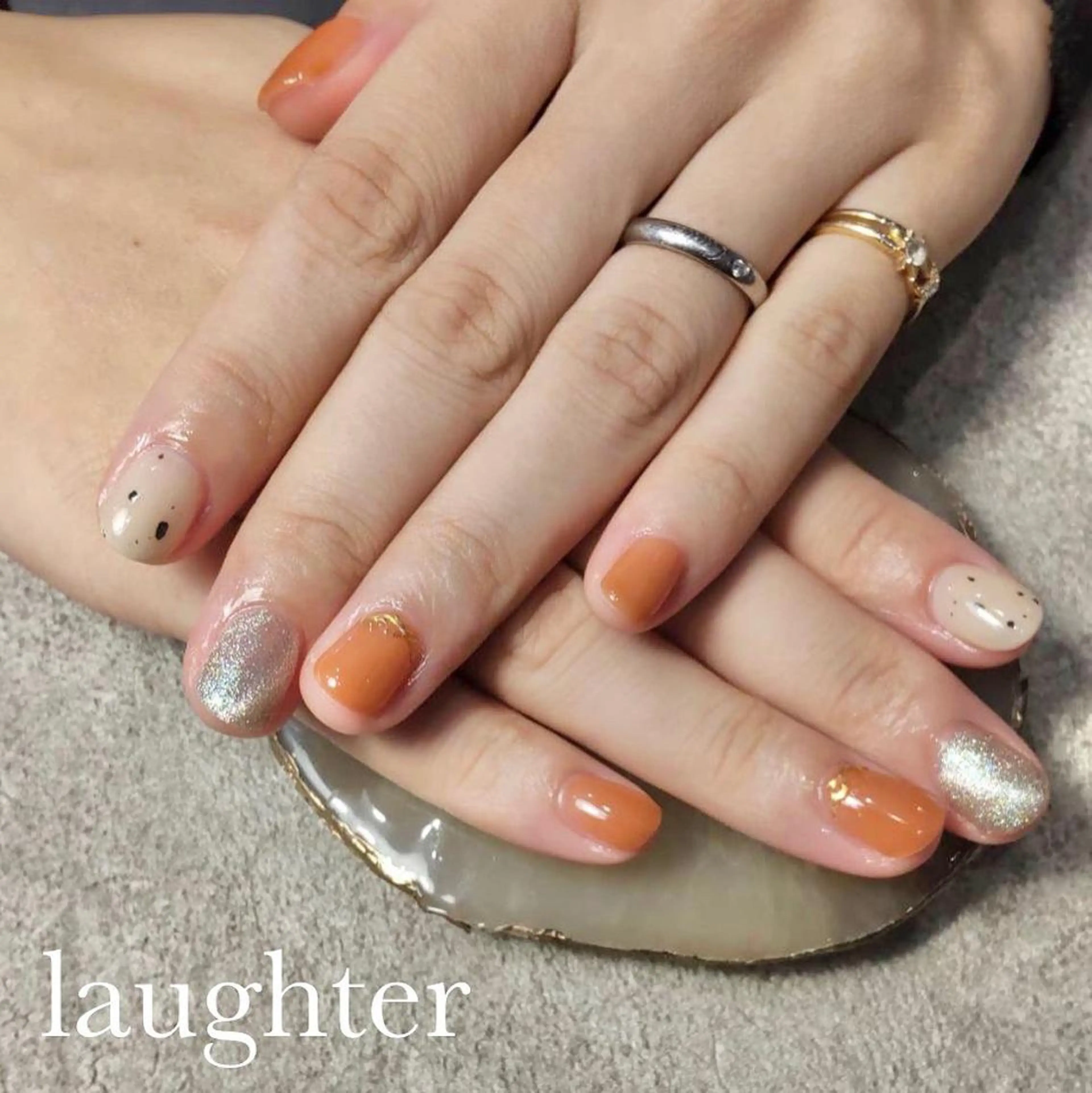 ネイル ハンドネイル laughter nailのネイルデザイン