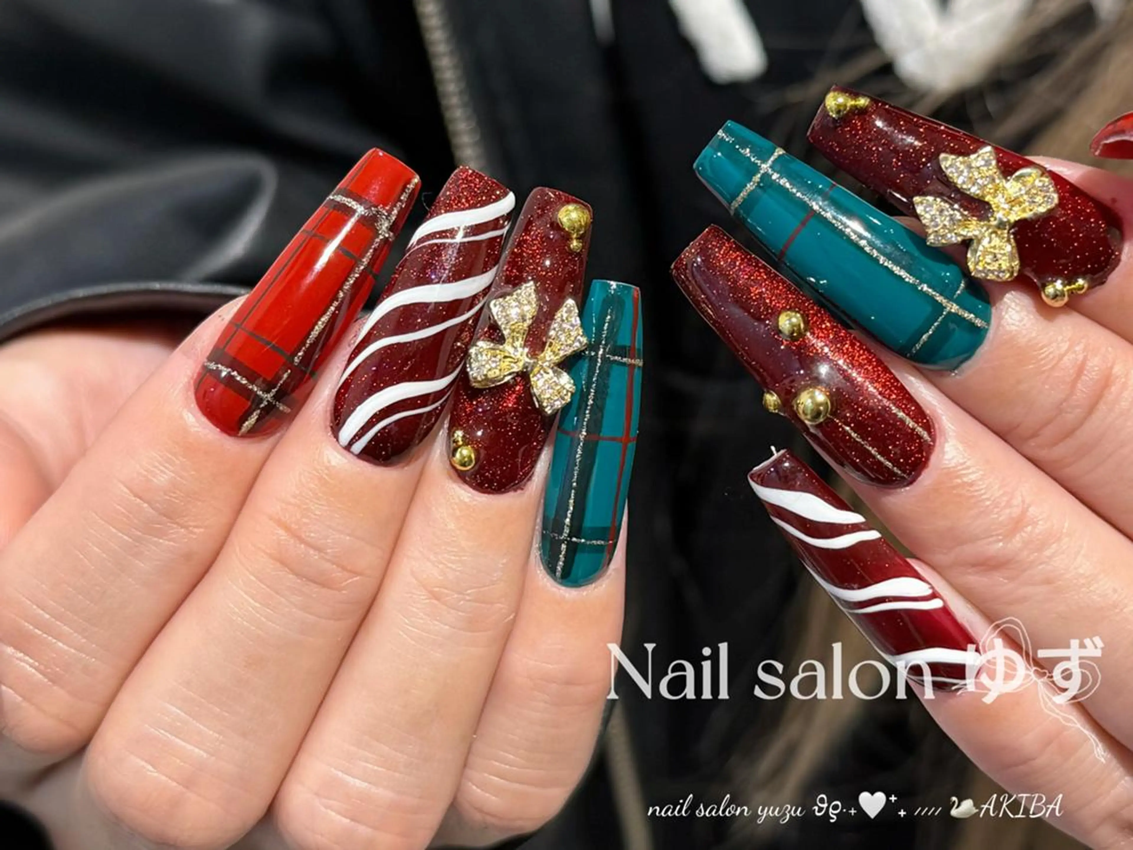 ネイル ハンドネイル ハンドケア MAKI💚💚💚 秋葉原.のネイルデザイン