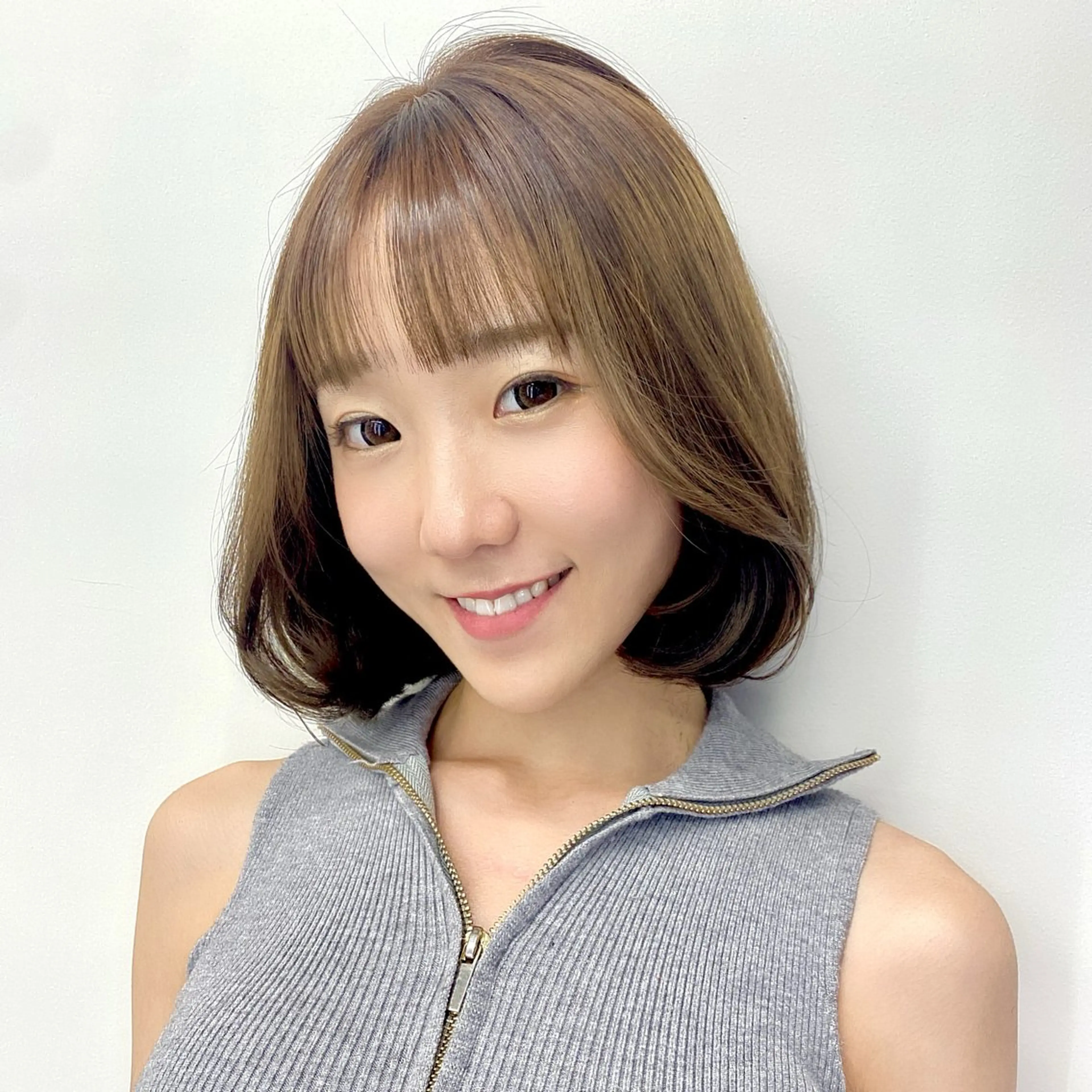 ショート タンバルモリ カット 森 隆秀/韓国ヘアのヘアスタイル