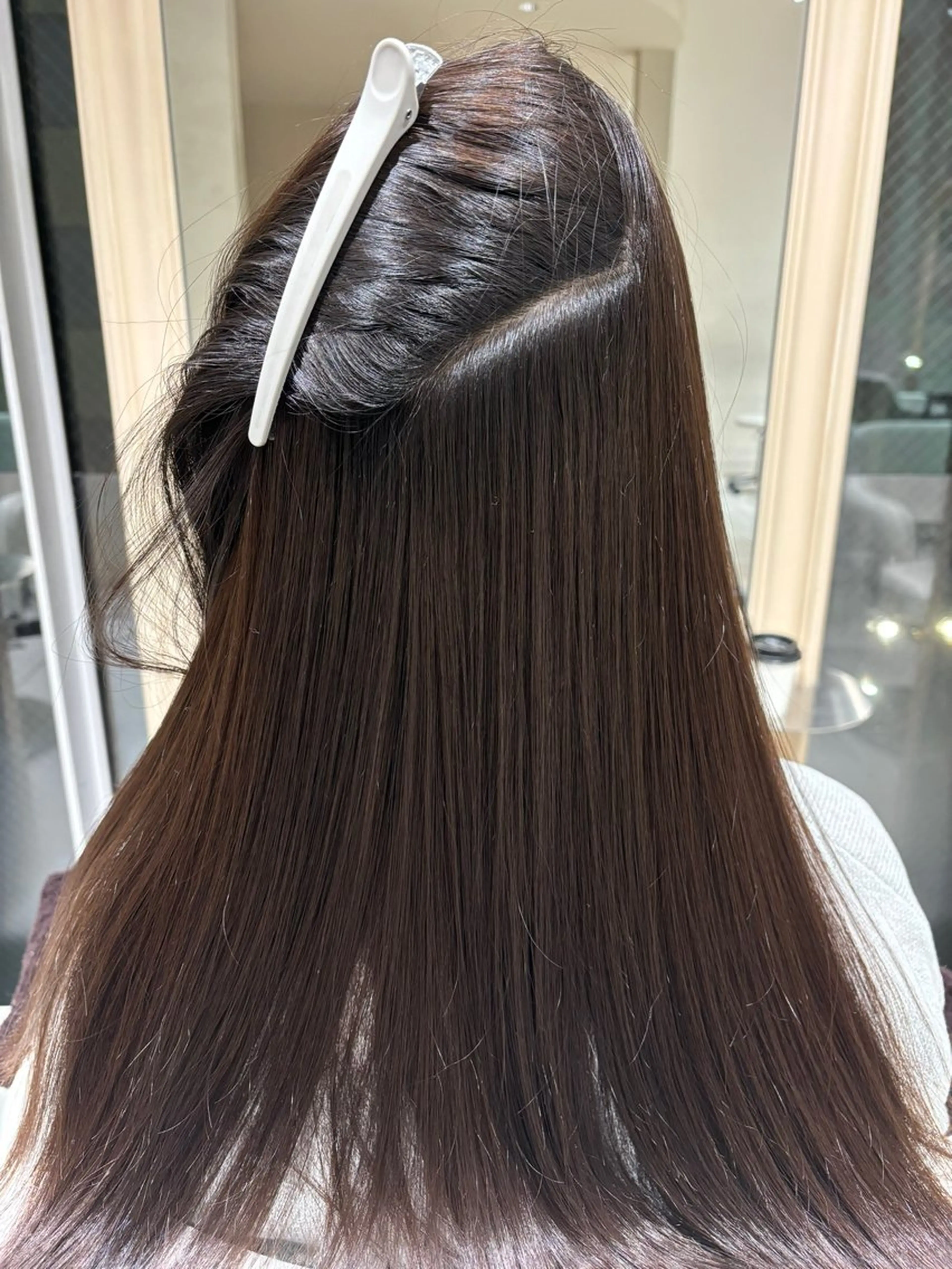 ロング 縮毛矯正 小林 奏太のヘアスタイル