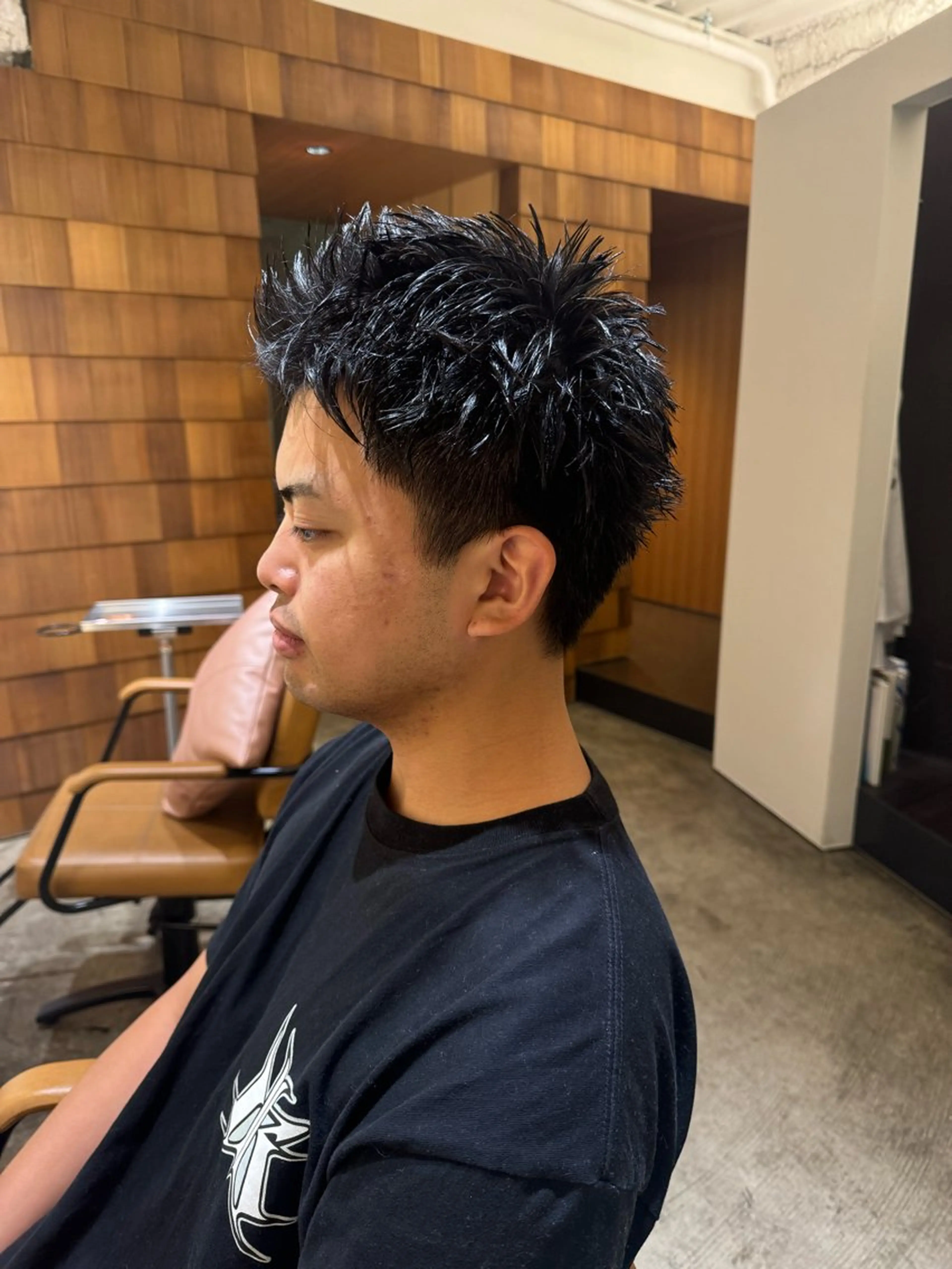 メンズ 銀座骨格診断似合わせ 美容師中島年紀のヘアスタイル