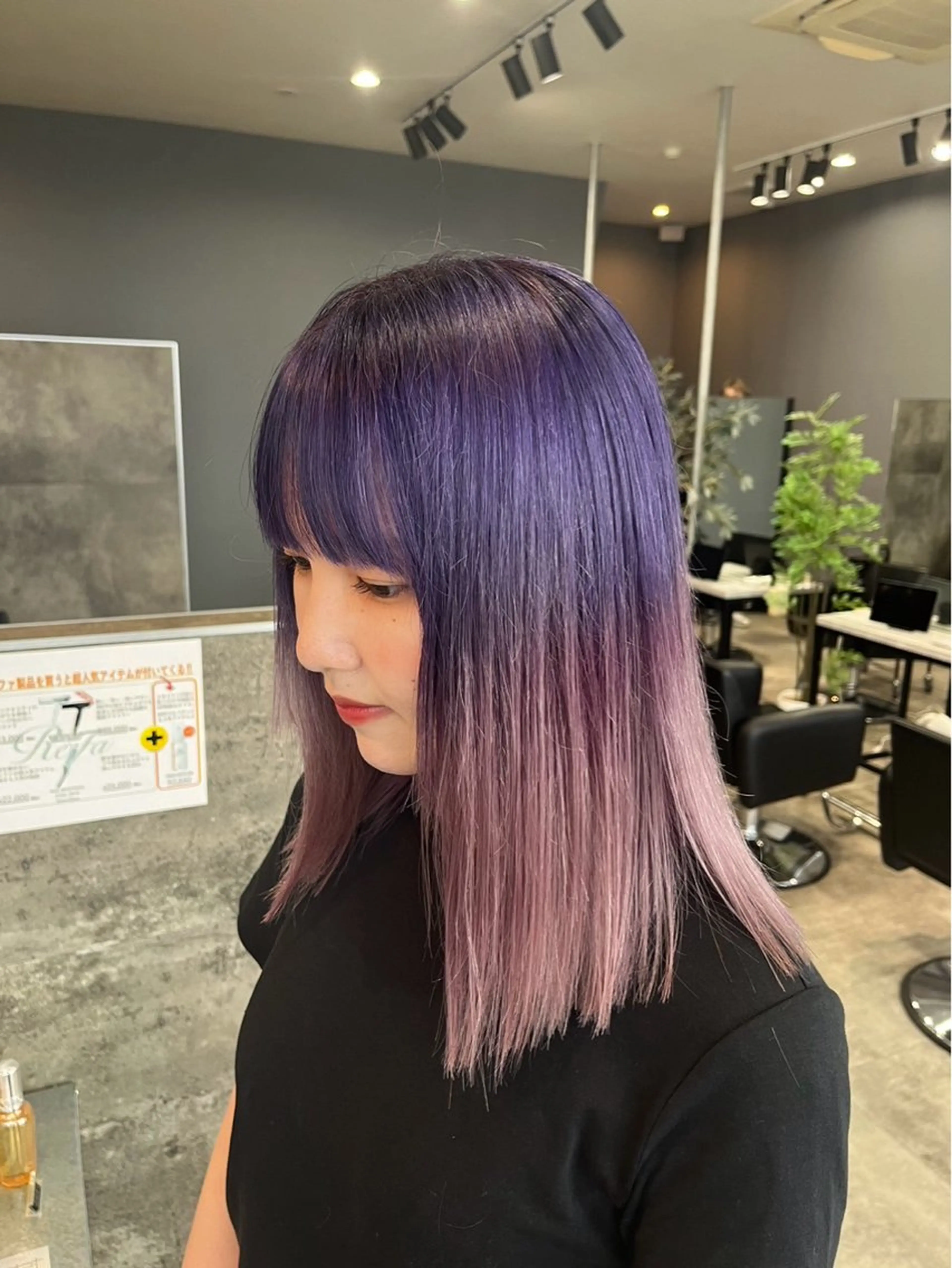 セミロング 🌙GLITTER 菱沼孝将🌙のヘアスタイル