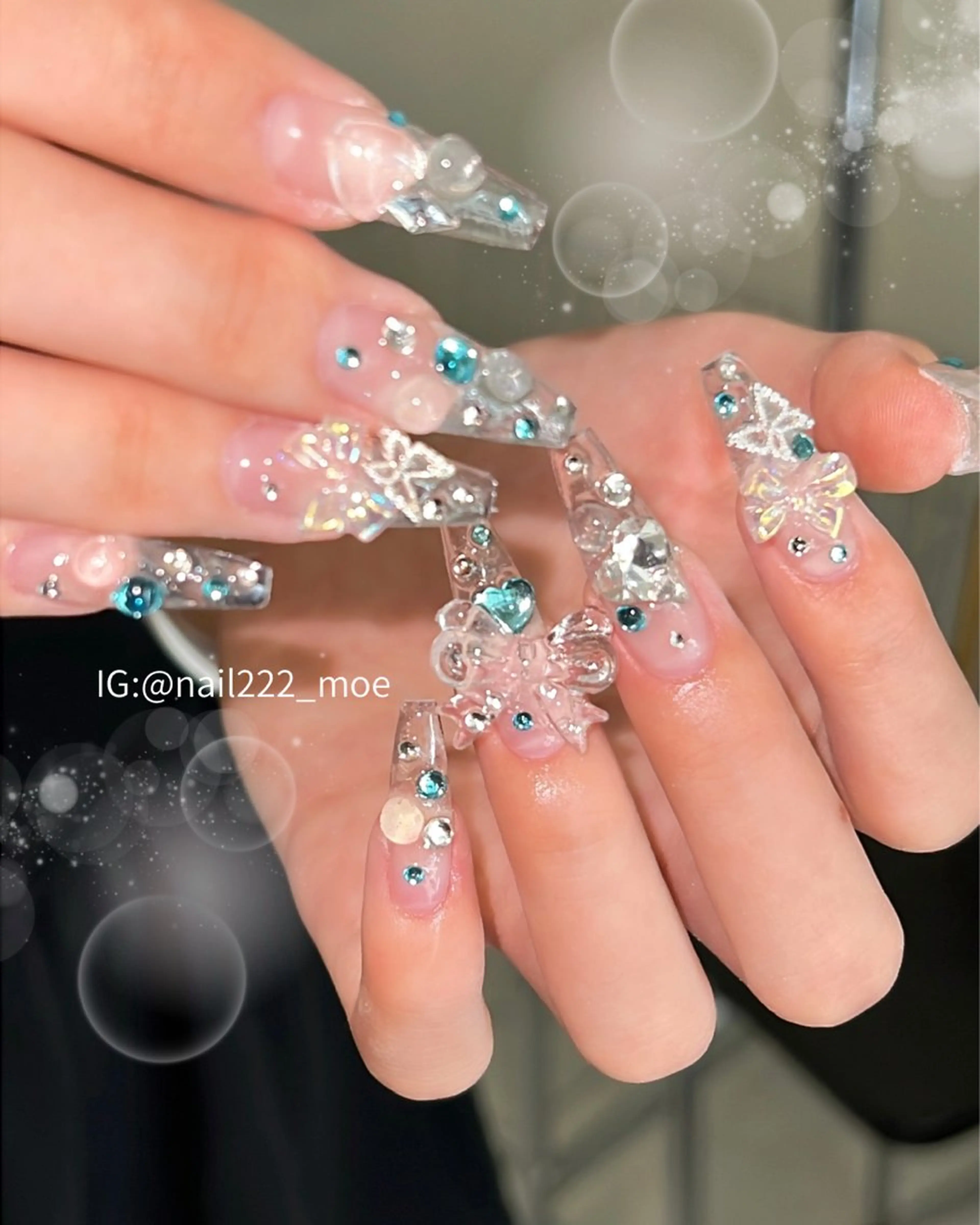 ネイル ハンドネイル ⟡.*222⋰˚☆ MöEのネイルデザイン
