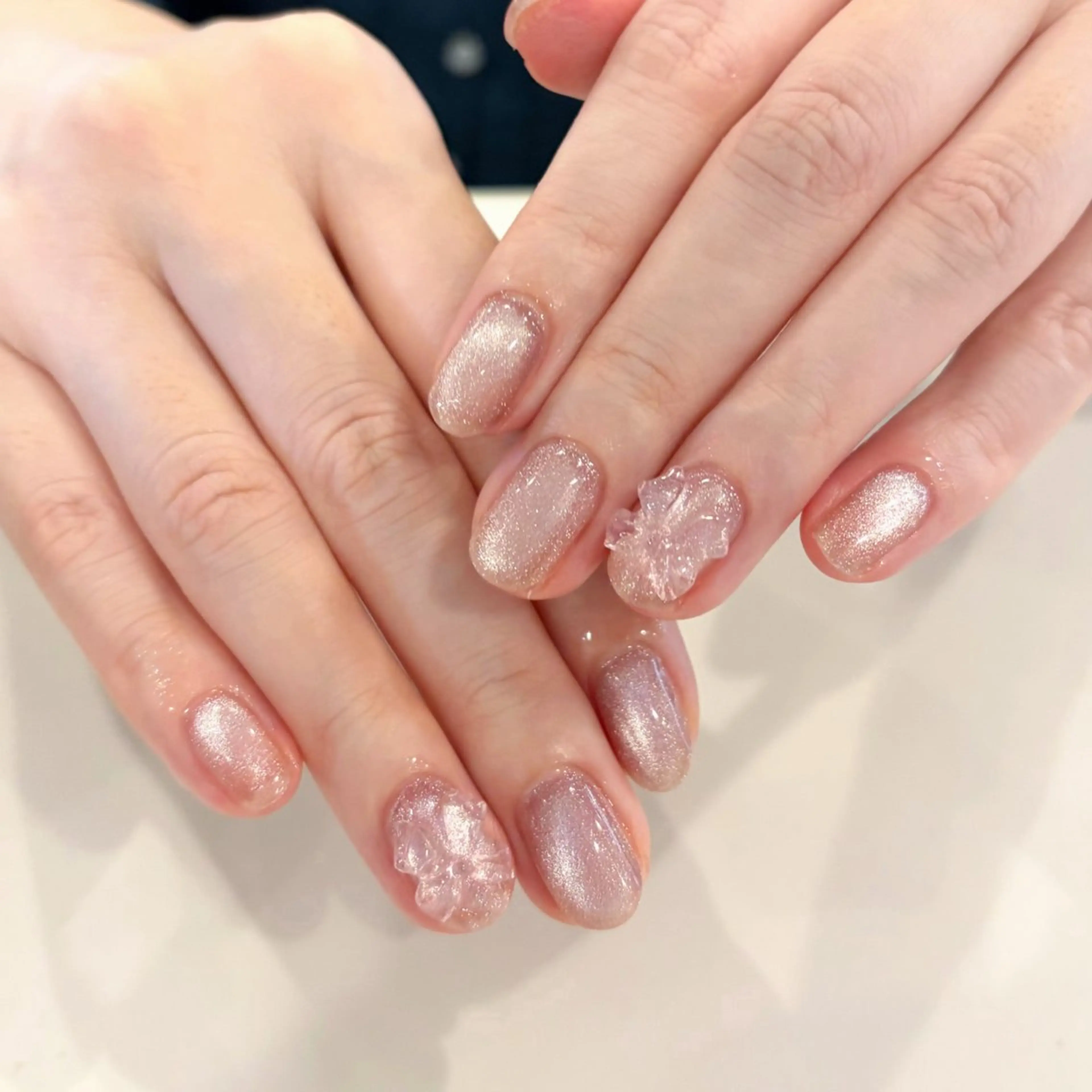 ネイル マグネットネイル ハンドネイル 岡崎 佑香のネイルデザイン