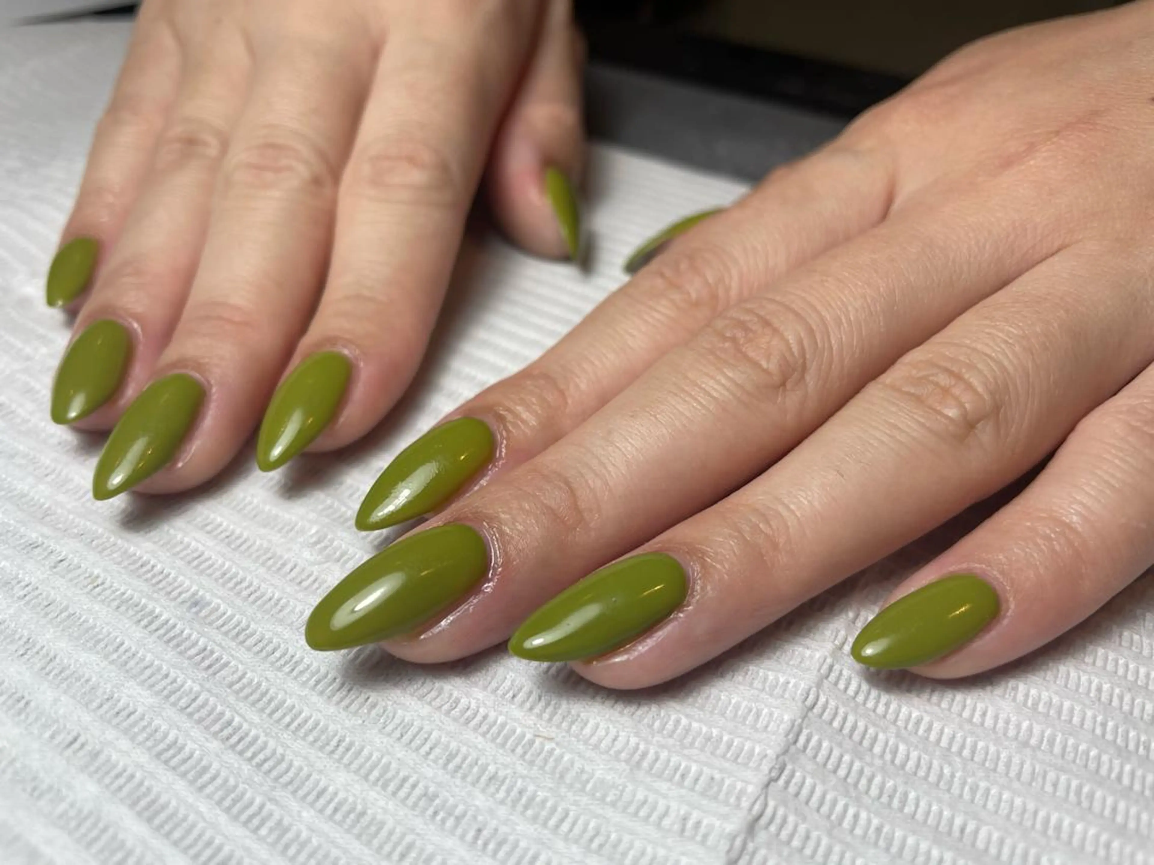 勝どき駅前店　Jrネイリスト練習モデル🤍ワンカラー（オフあり）※オフなしの方は募集しておりませんの写真