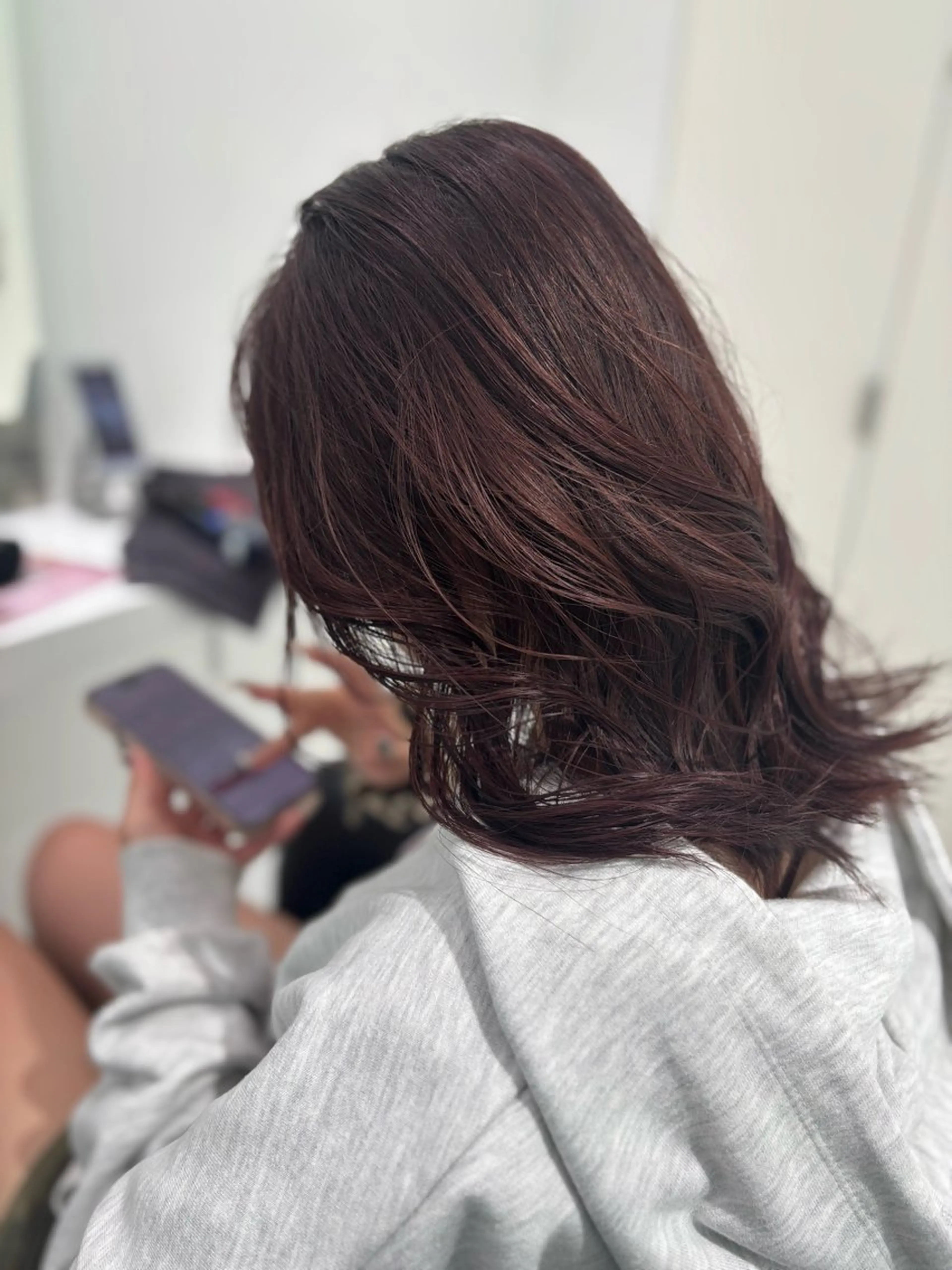 カラー ヘアカラー トリートメント ヘッドスパ ヘアセット 流行りの透明感カラー ×縮毛矯正🤍ユウのヘアスタイル