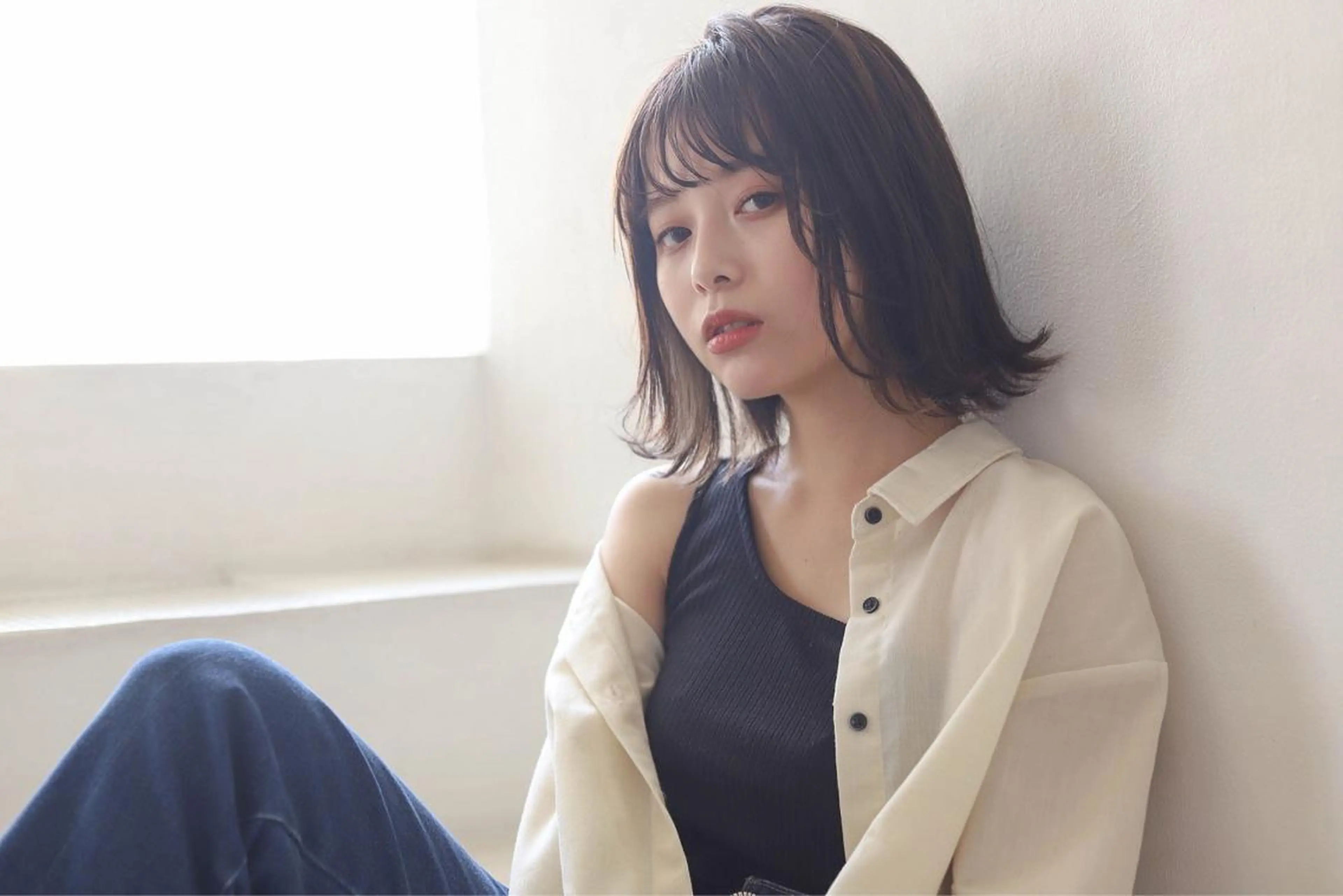 ミディアム カット Loem【ロエム】所属・RINA 【Loem】のヘアスタイル