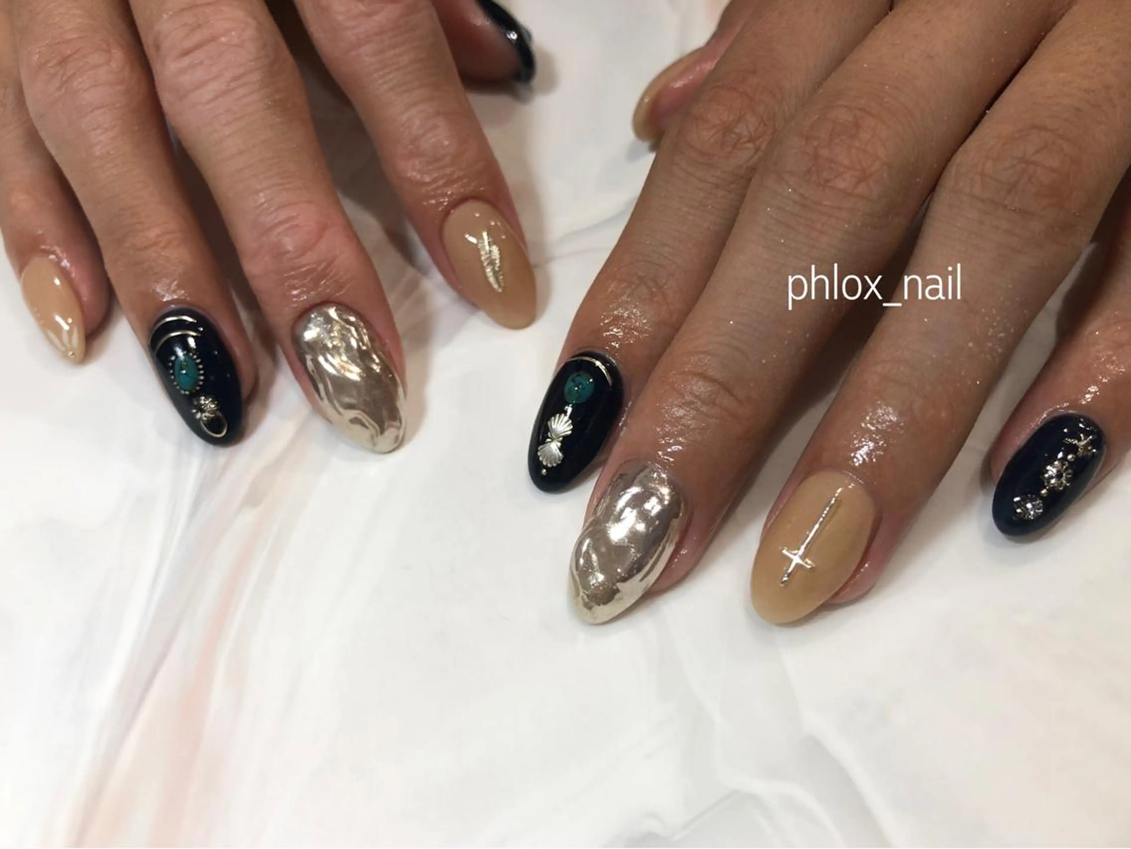 ネイル s/w ＿shokoのネイルデザイン