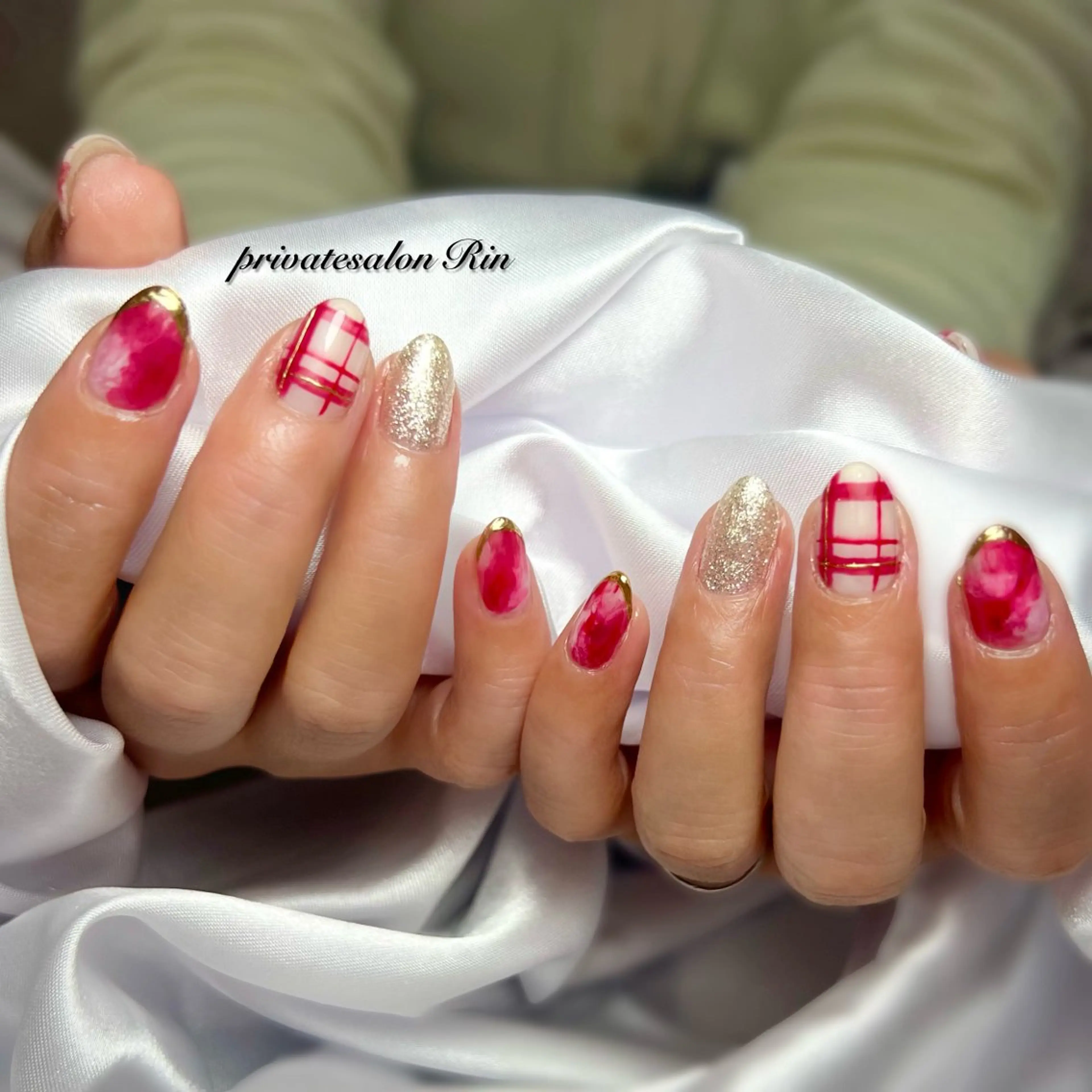 ネイル ハンドネイル private salon Rinのネイルデザイン