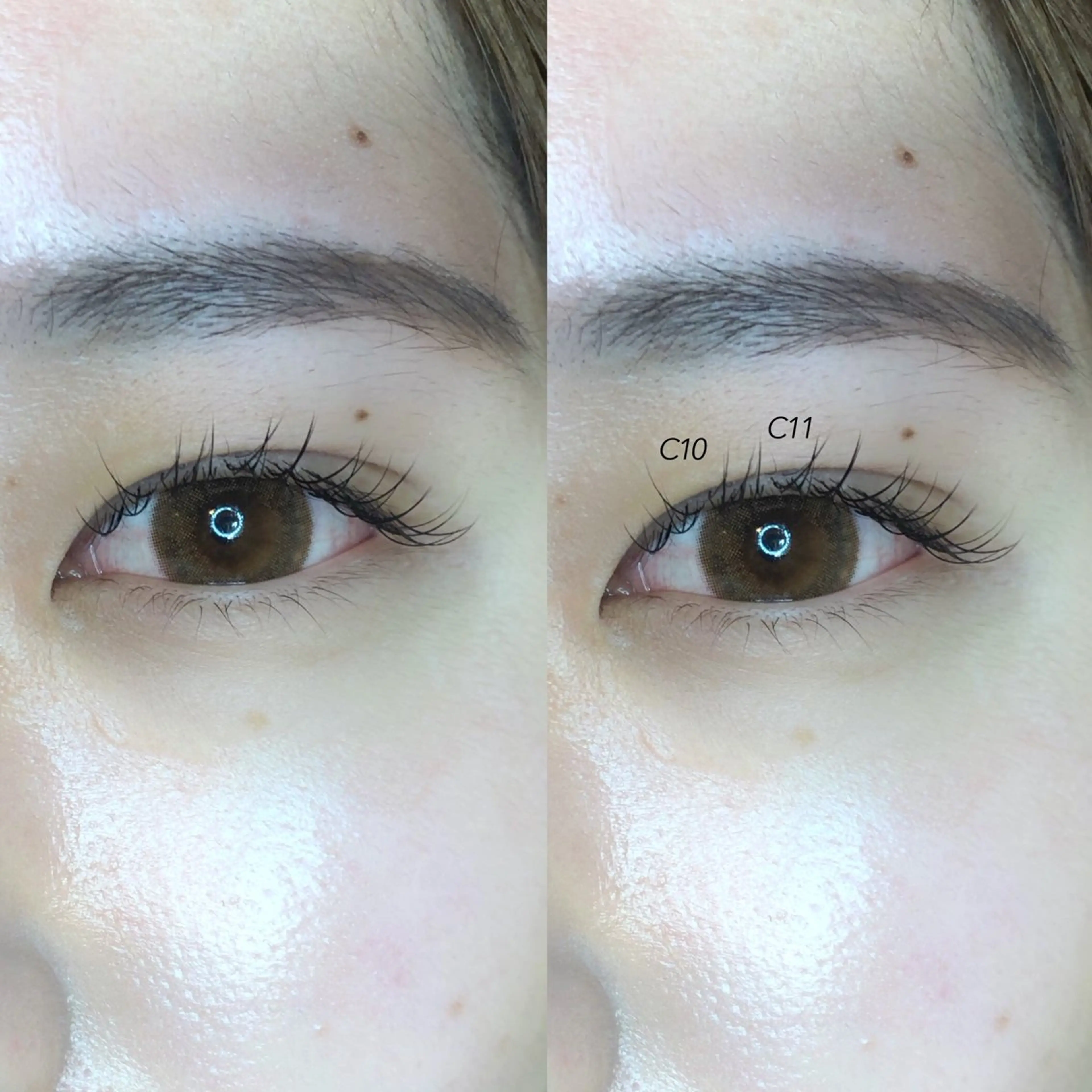 マツエク・マツパ Cカール Jカール MAQUIA 住吉店 コヤナギのマツエク・マツパデザイン