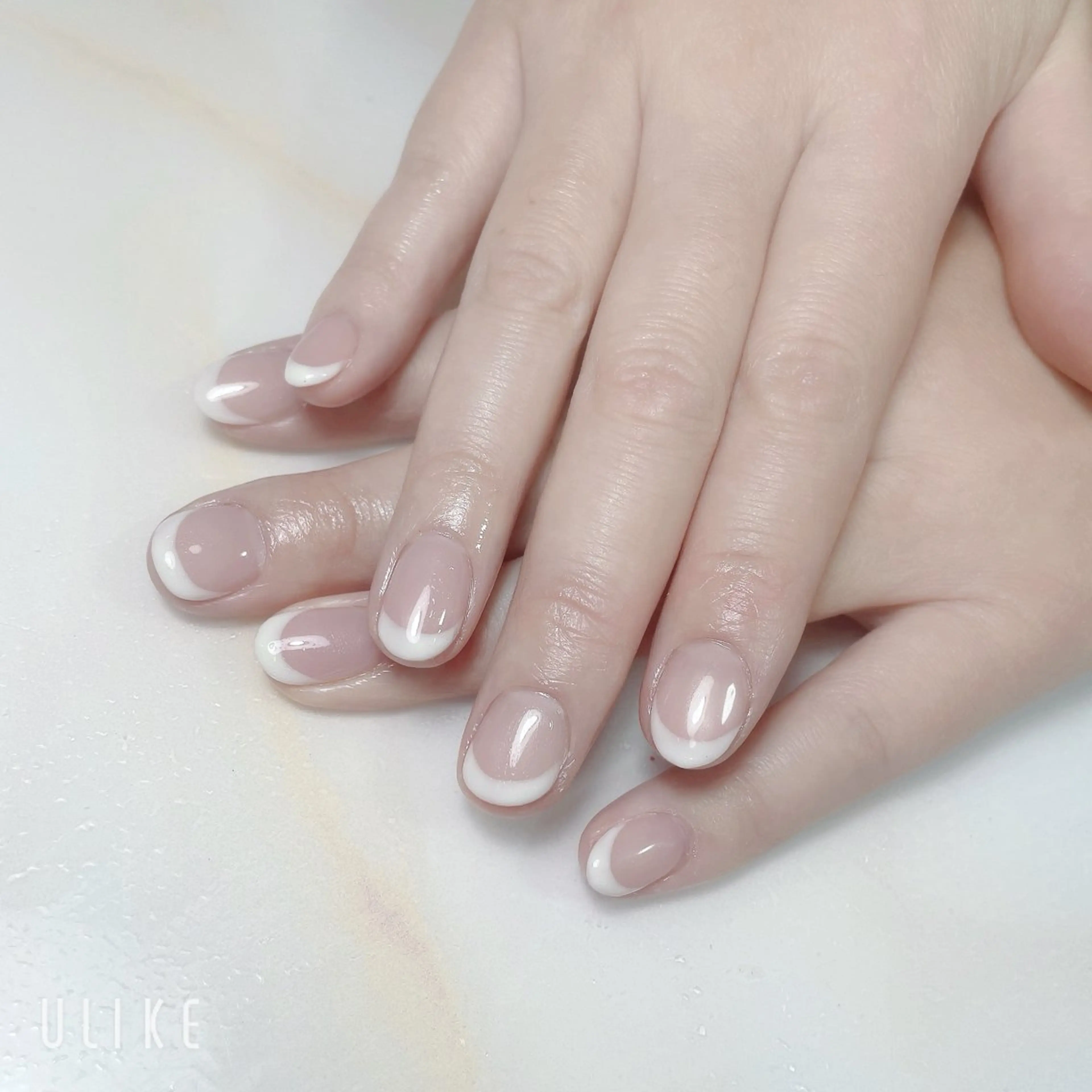 ネイル アートネイル フレンチネイル ジェルネイル グラデーション 韓国ネイル ハンドネイル 久保田 マリコのネイルデザイン