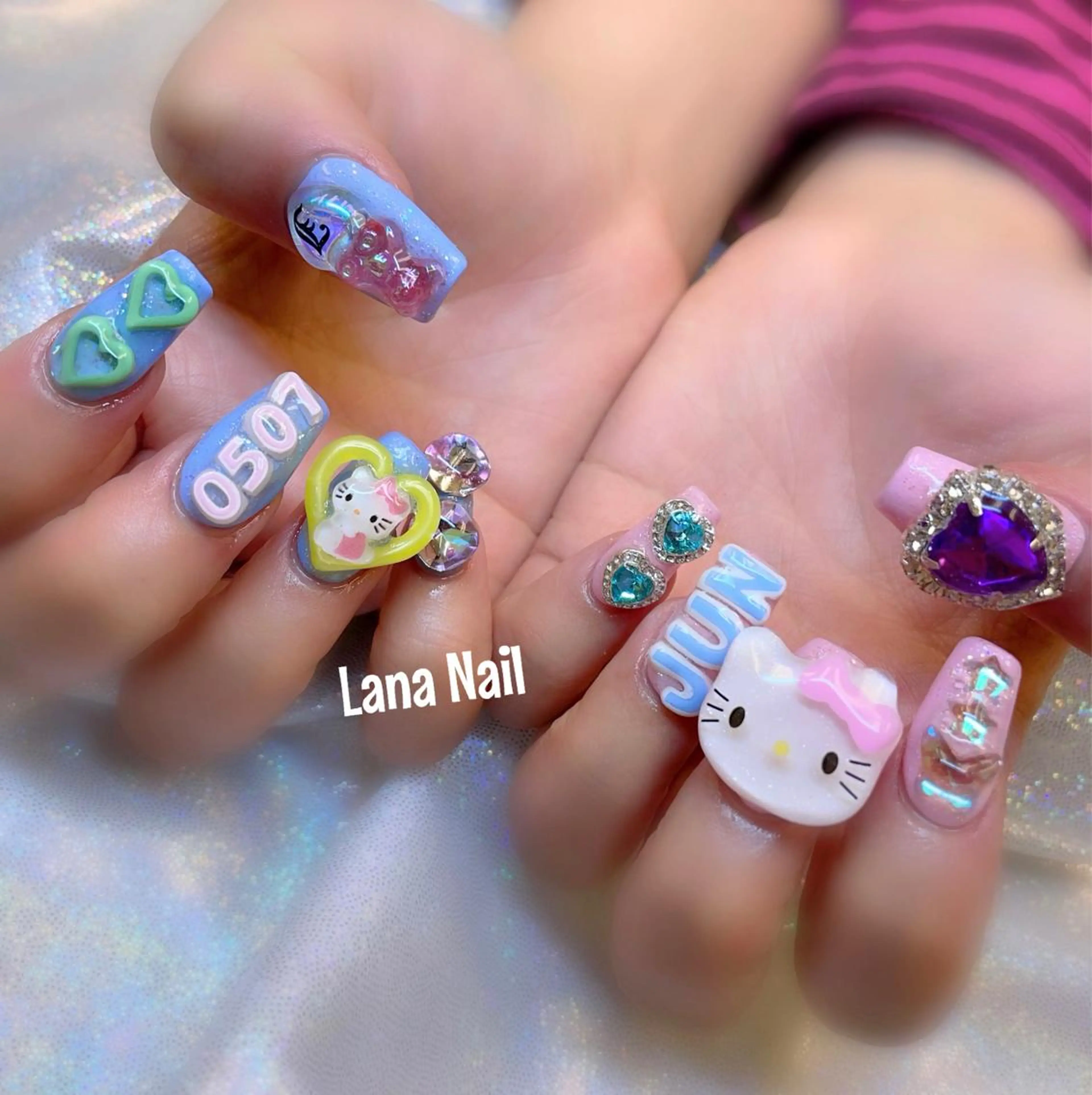ネイル スカルプネイル Lana Nail所属・Lana Nailのネイルデザイン
