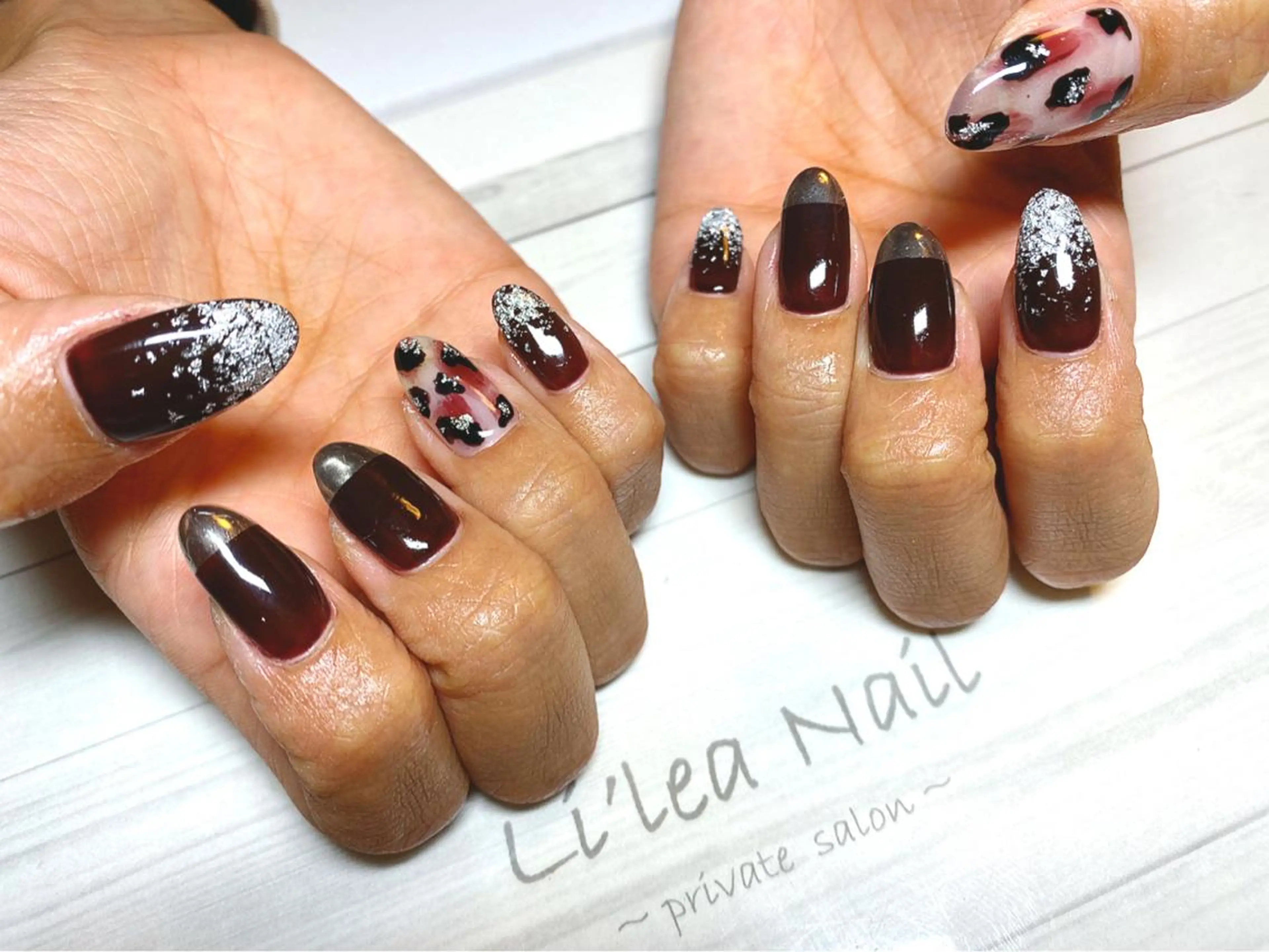 ネイル Li'leaNail AINAのネイルデザイン
